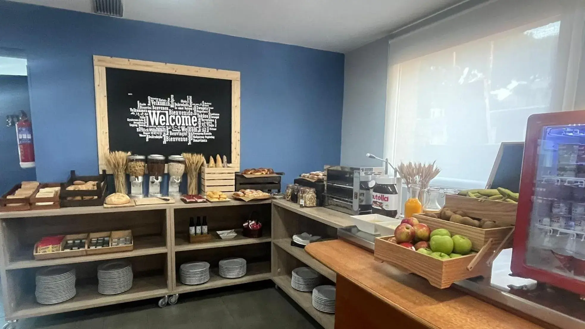 Buffet breakfast in Hotel Canal Olímpic Buffet breakfast in Hotel Canal Olímpic