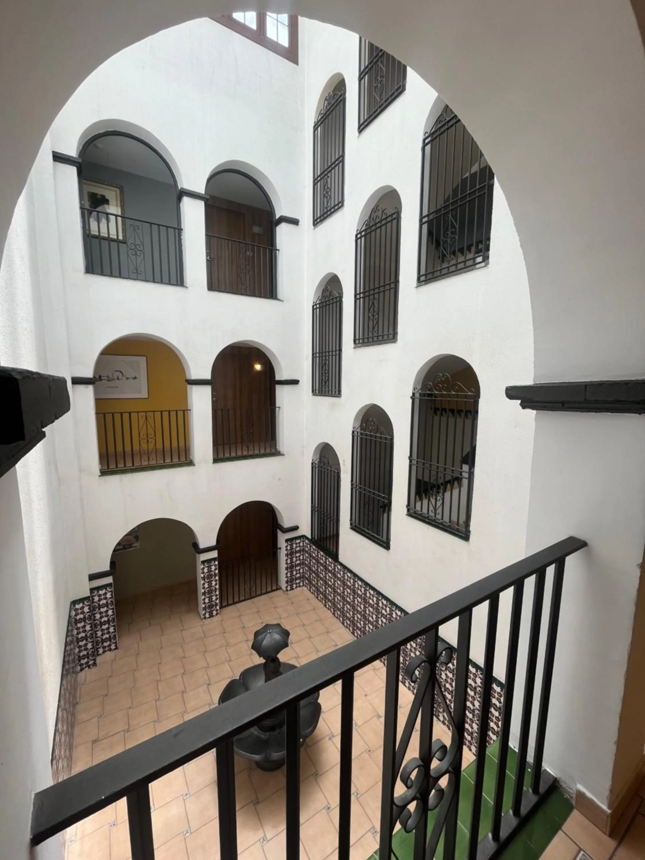 Patio in Hotel Canal Olímpic