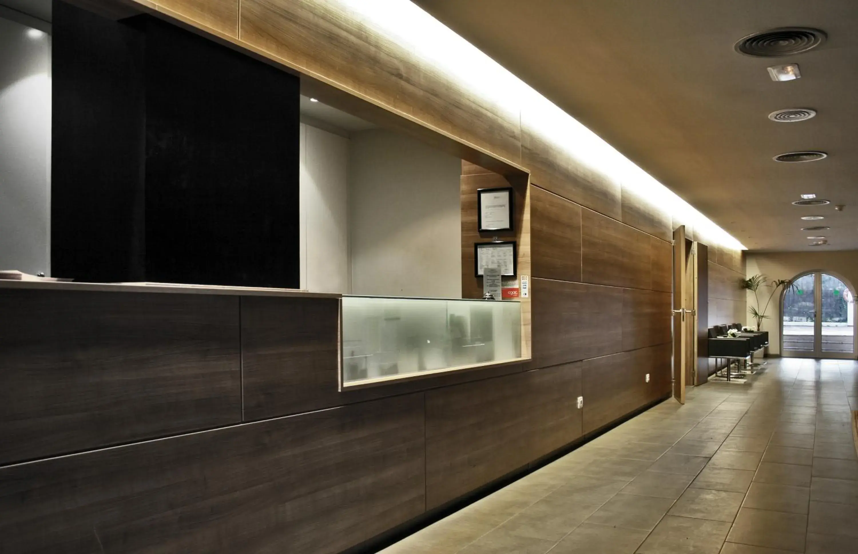 Lobby or reception in Hotel Canal Olímpic Lobby or reception in Hotel Canal Olímpic