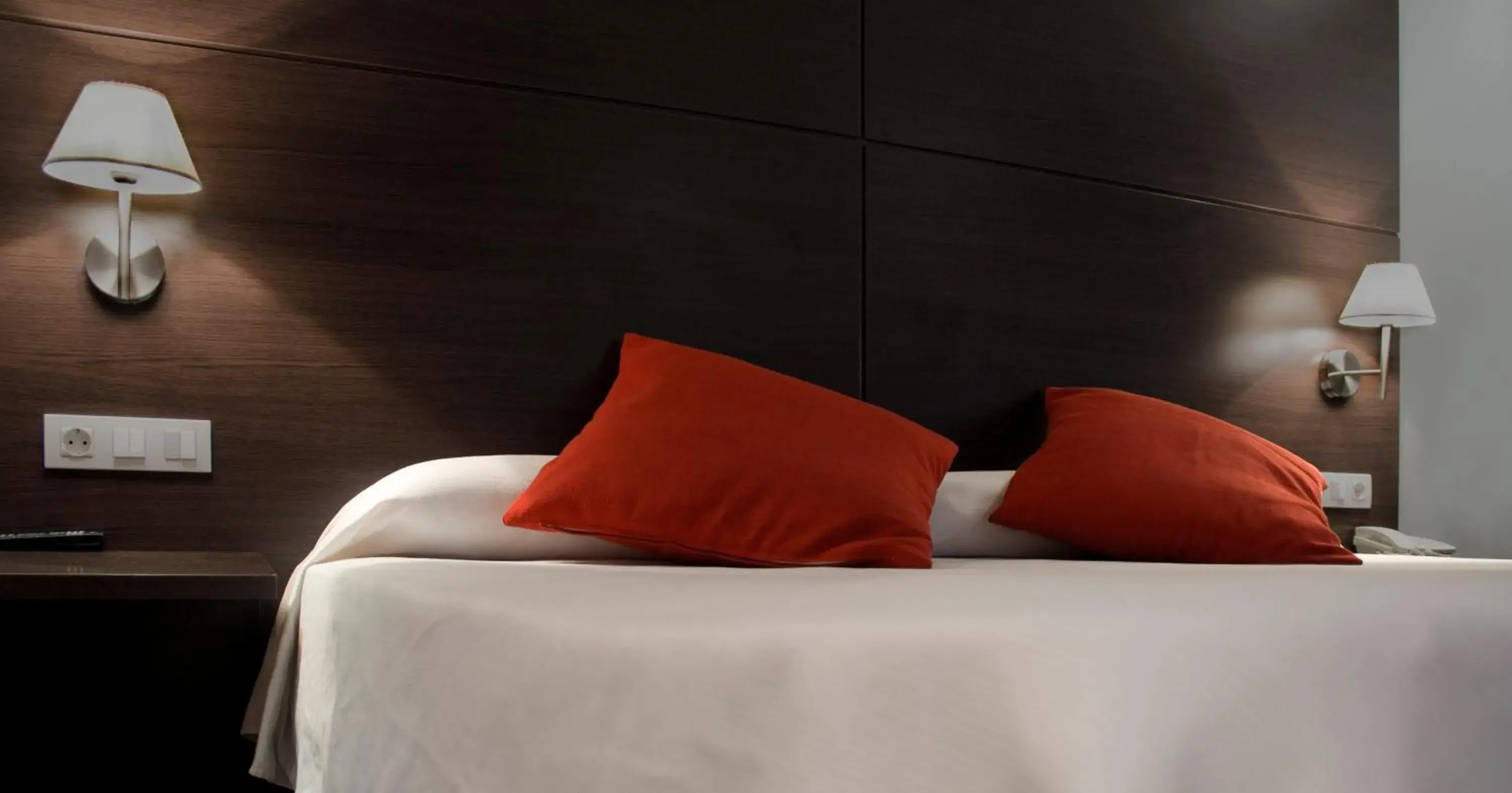 Bed in Hotel Canal Olímpic Bed in Hotel Canal Olímpic