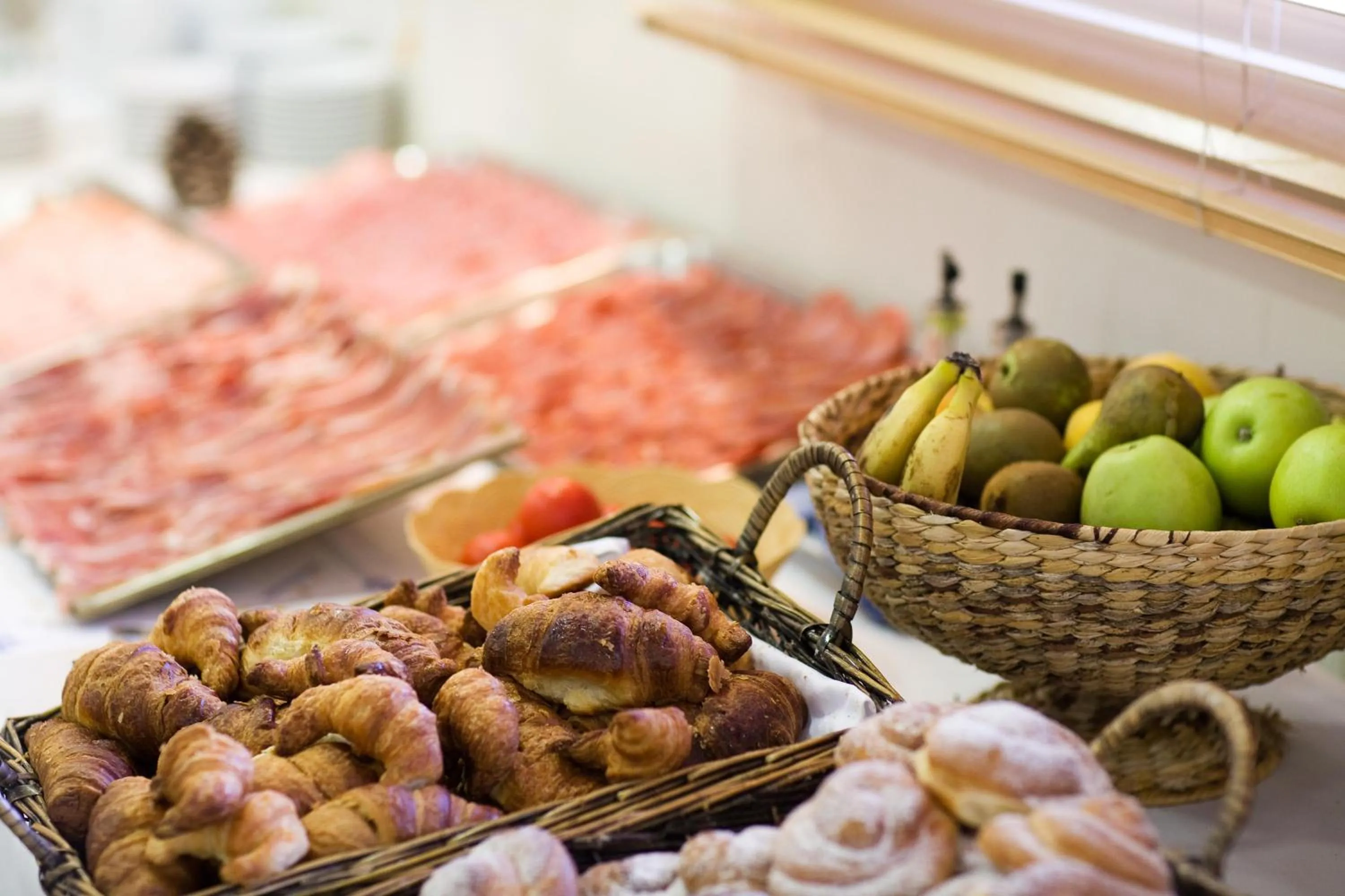 Continental breakfast in Hotel Canal Olímpic