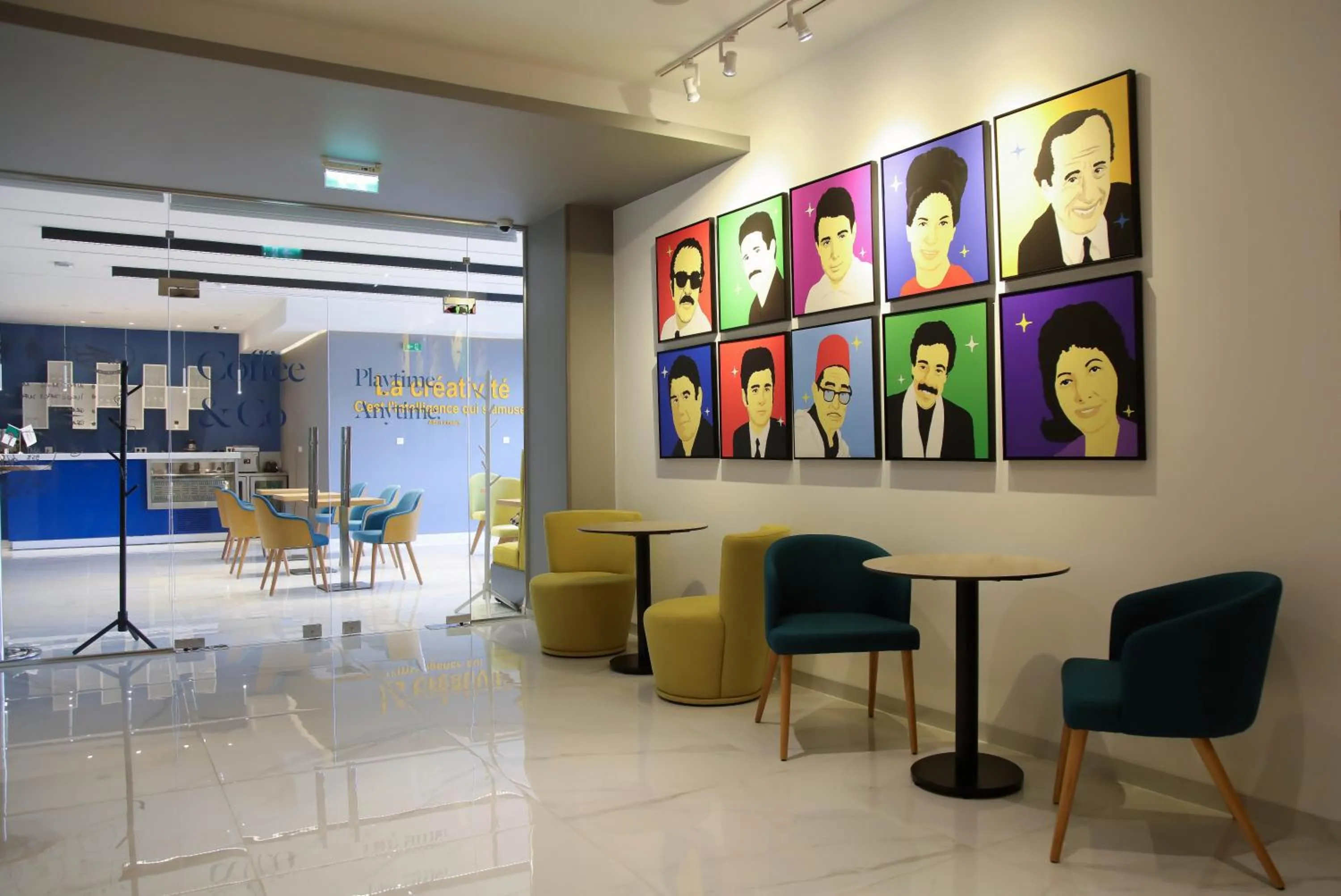 Lobby or reception in Golden Tulip Opera Alger