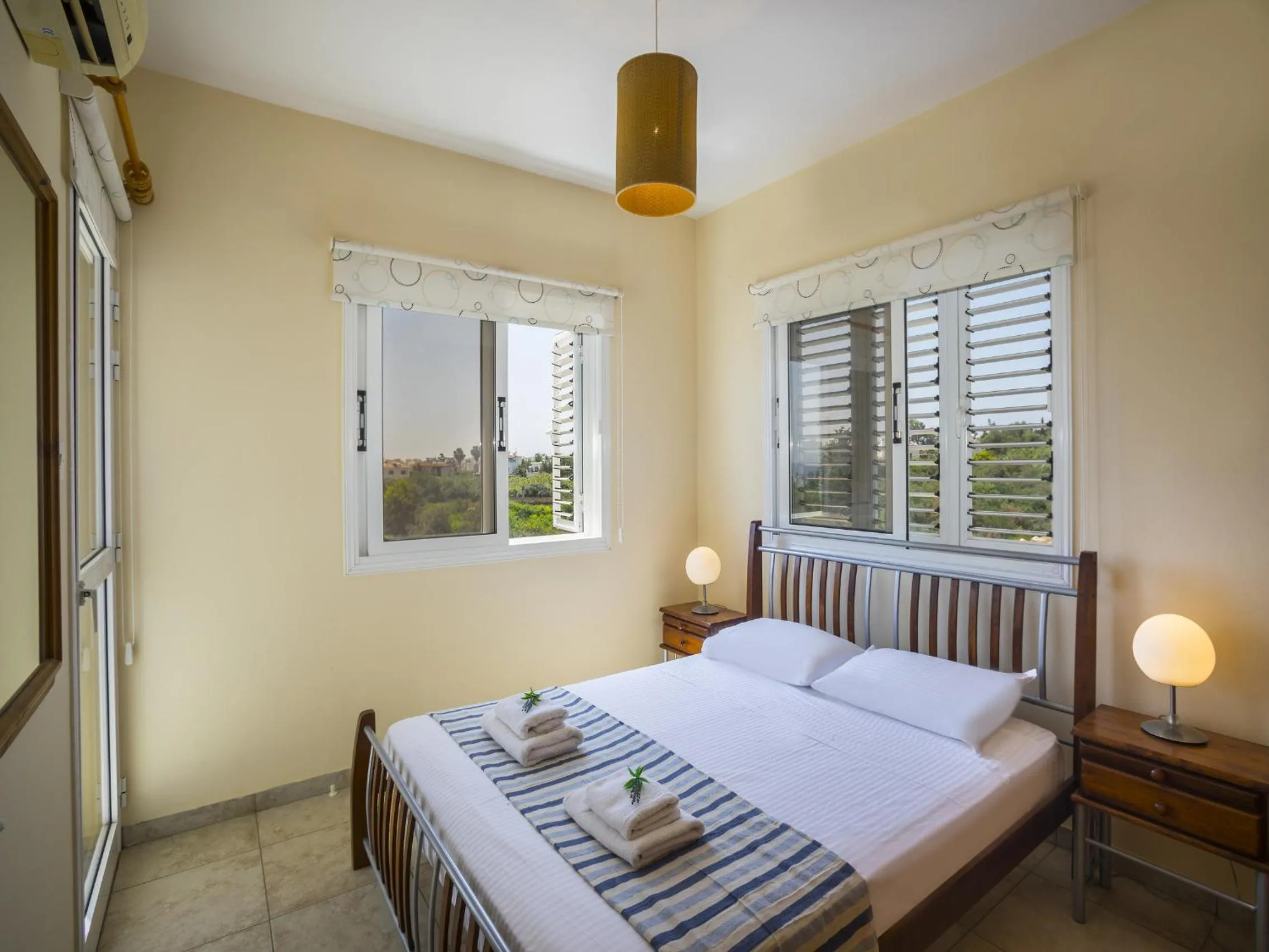 Bed in Protaras Villa Amber By The Sea