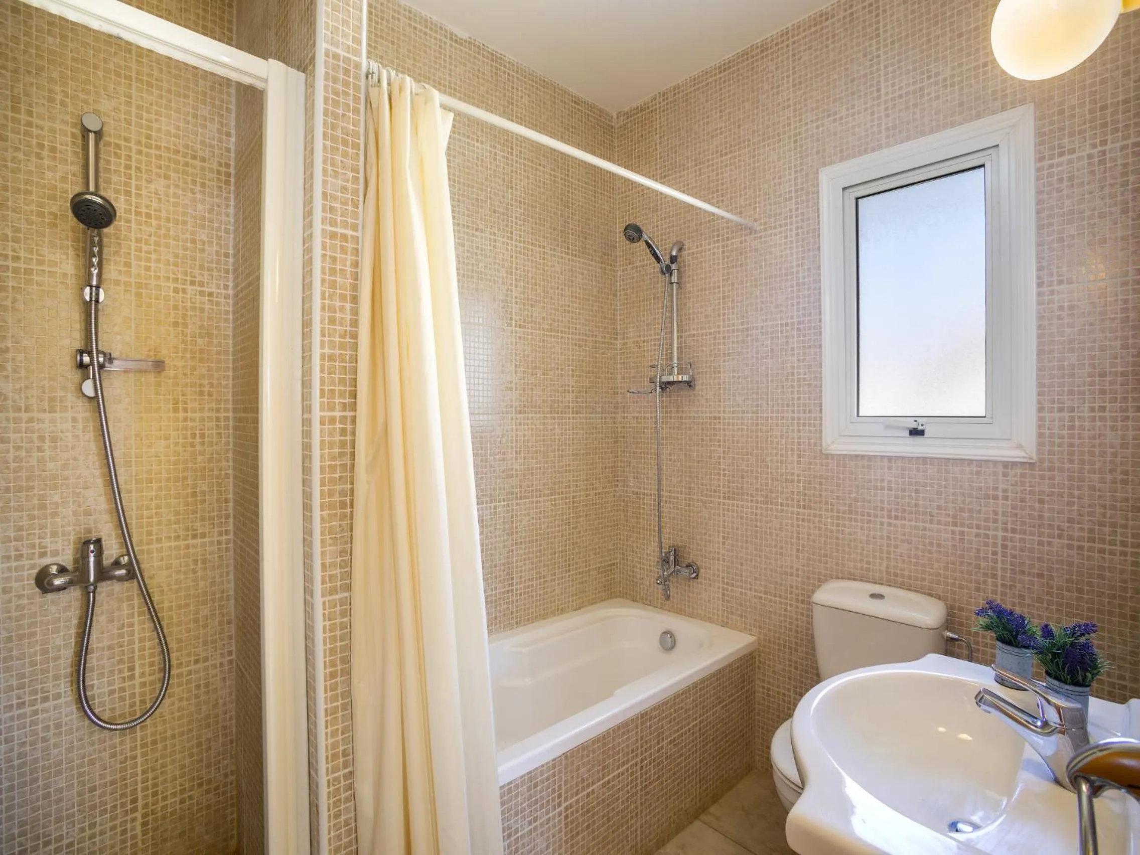 Bathroom in Protaras Villa Amber By The Sea