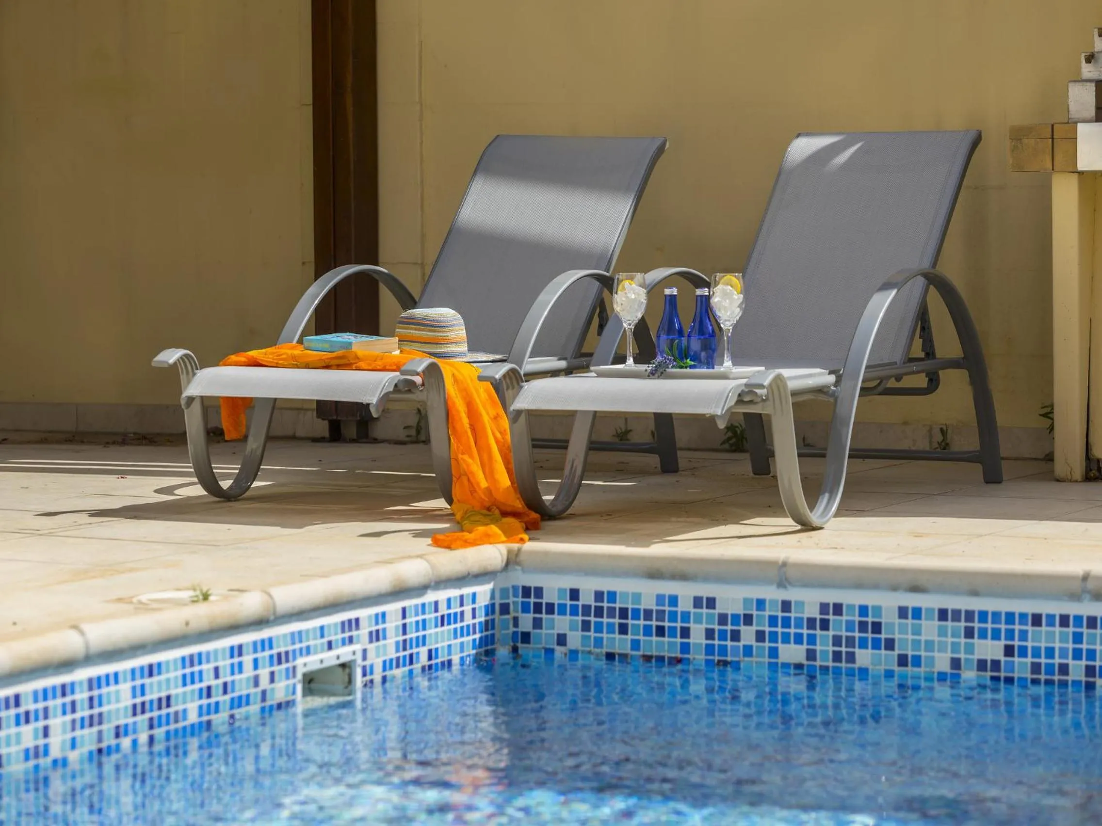 Swimming pool in Protaras Villa Amber By The Sea