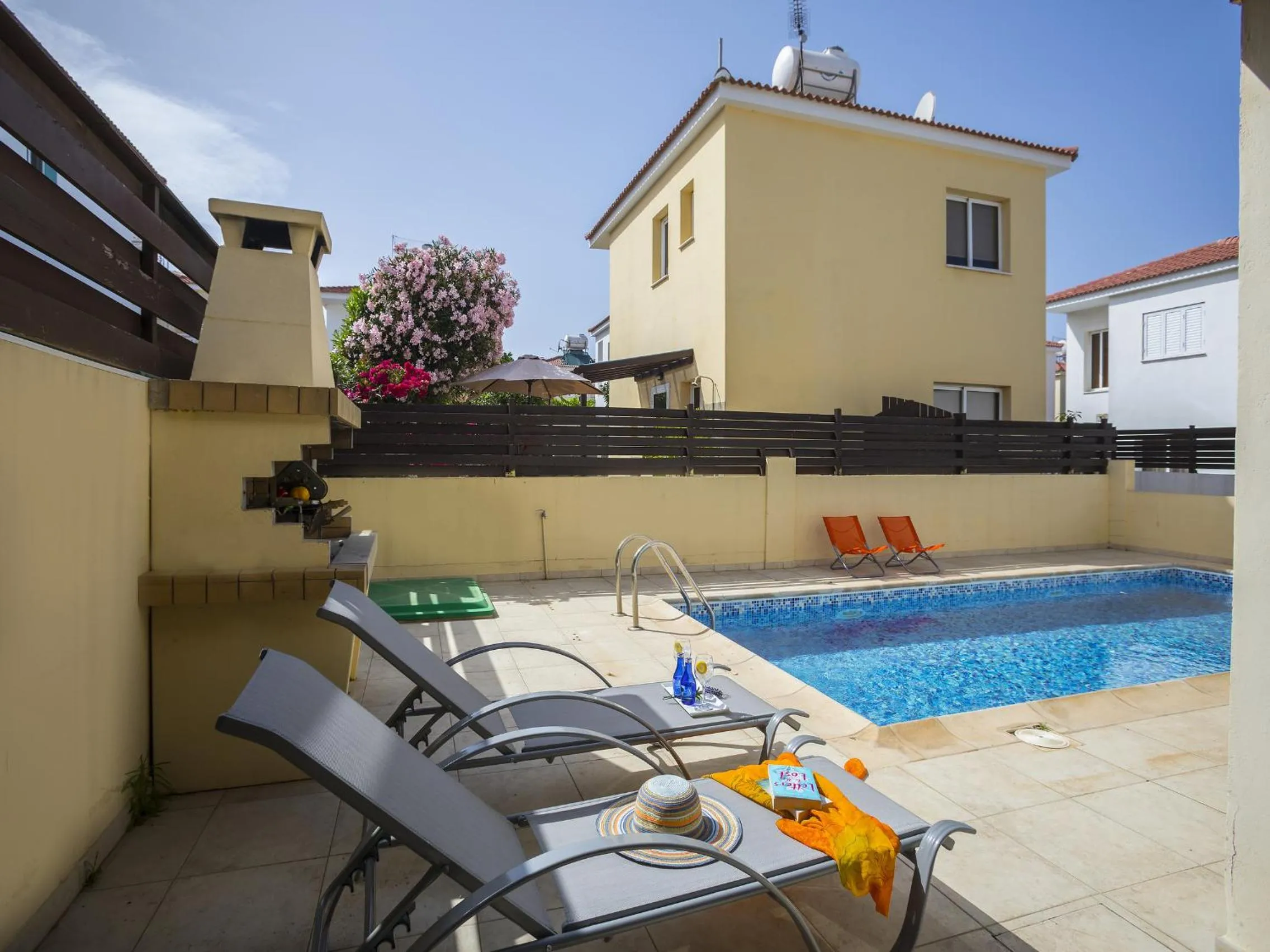 Swimming pool in Protaras Villa Amber By The Sea