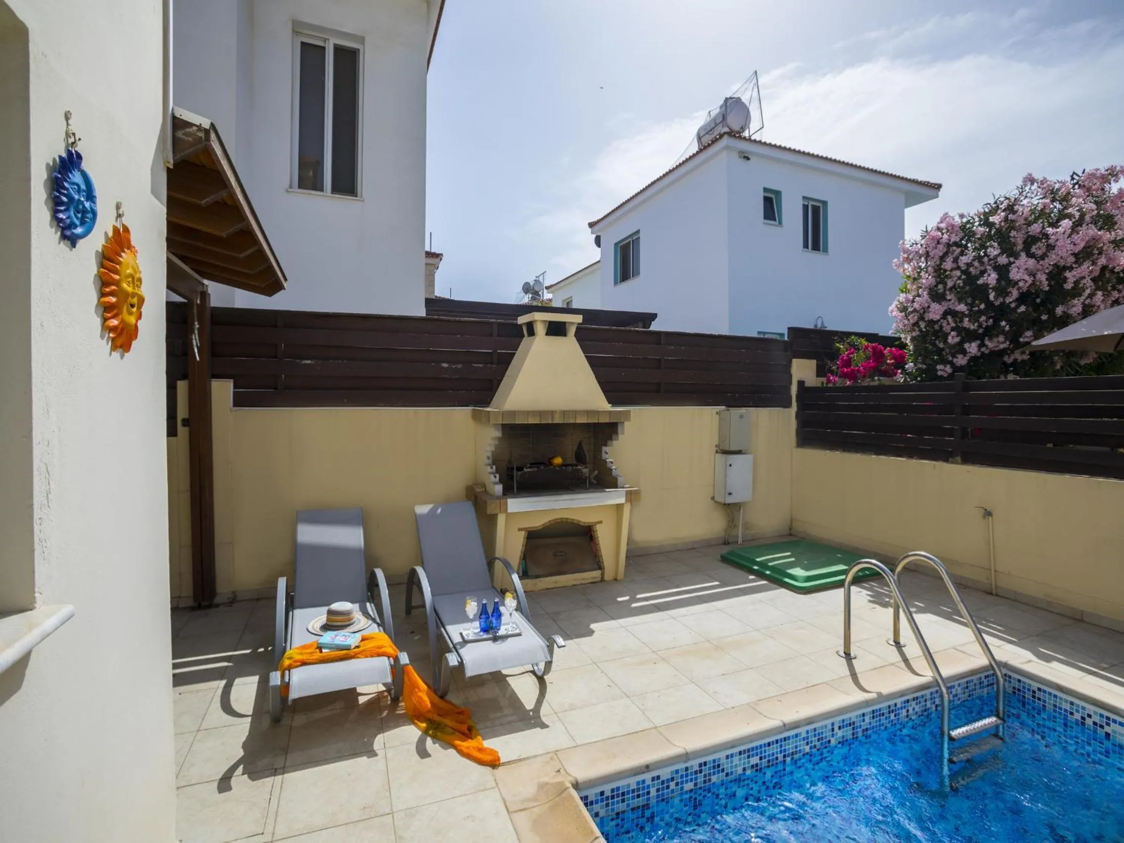 Swimming pool in Protaras Villa Amber By The Sea