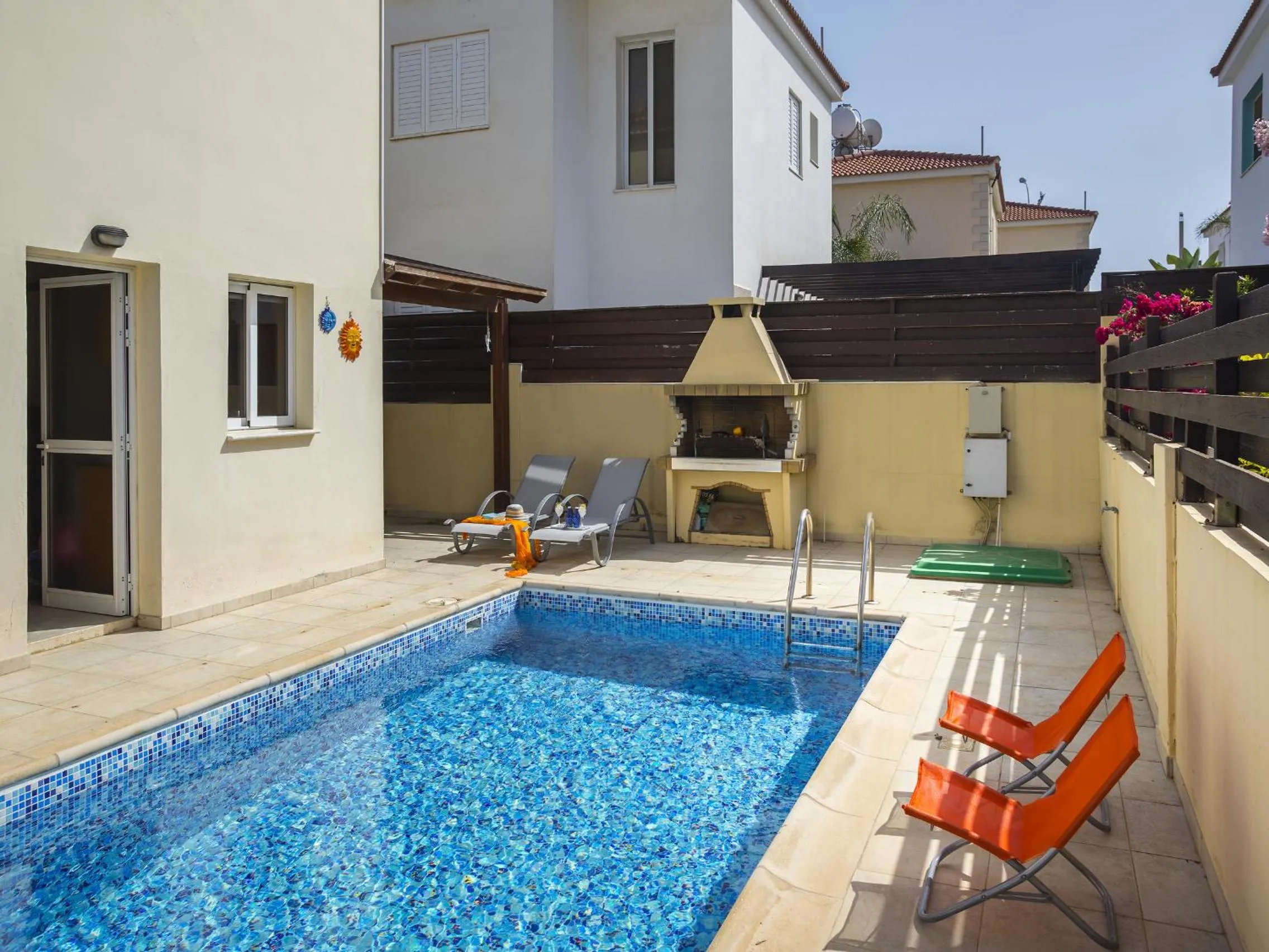 Swimming pool in Protaras Villa Amber By The Sea