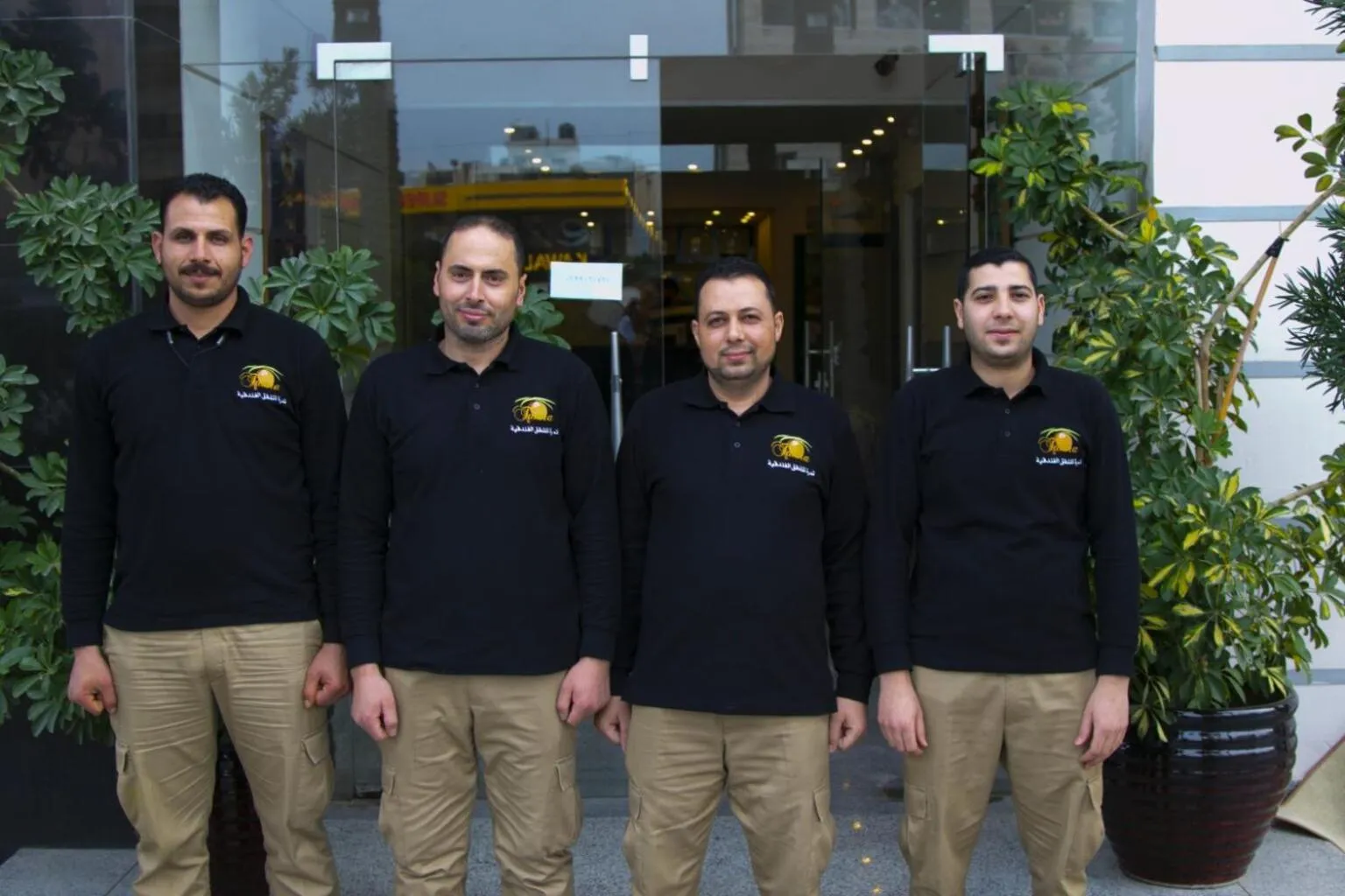 Staff in Tamrah Suites Hotel