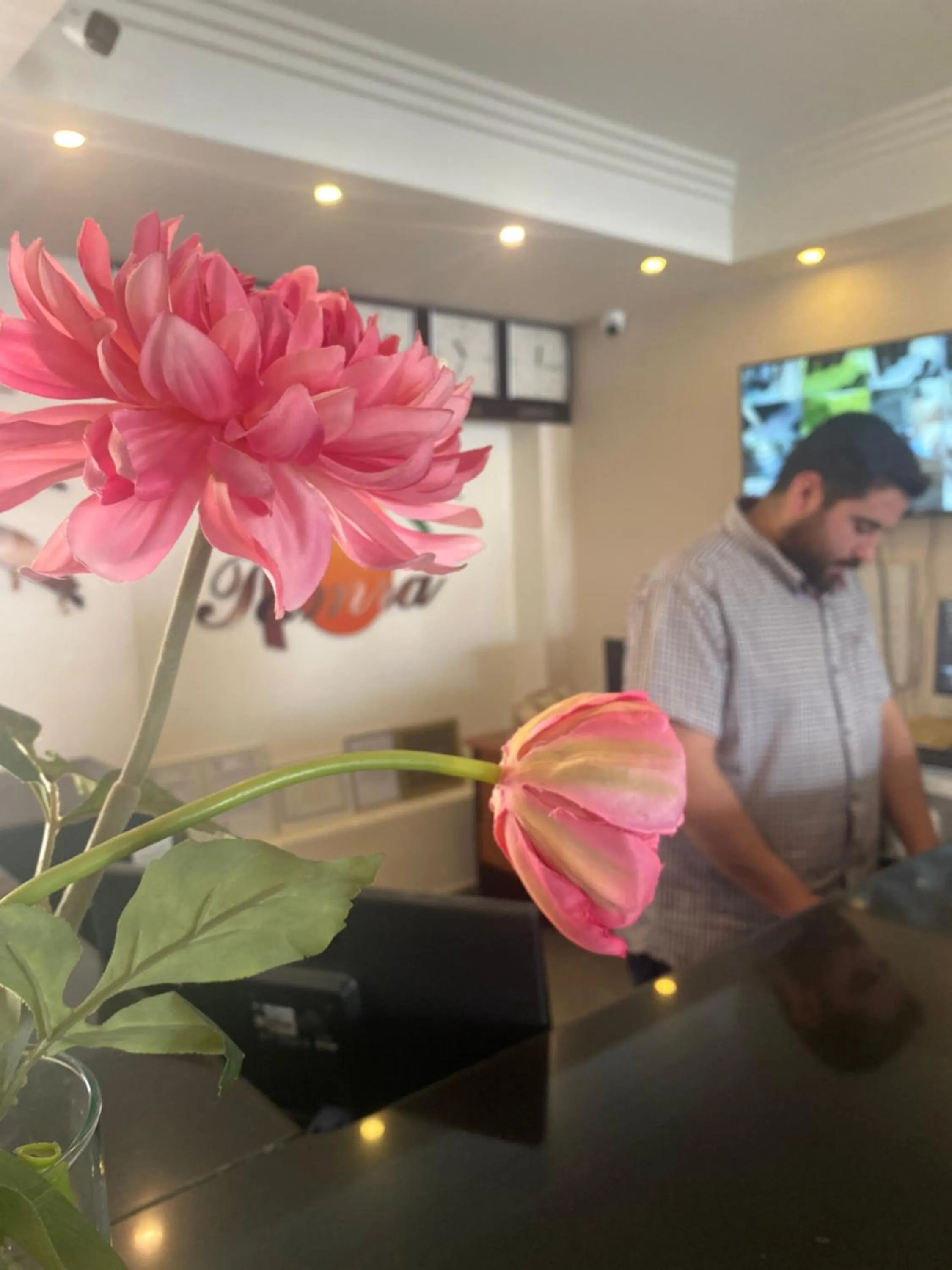 Lobby or reception in Tamrah Suites Hotel