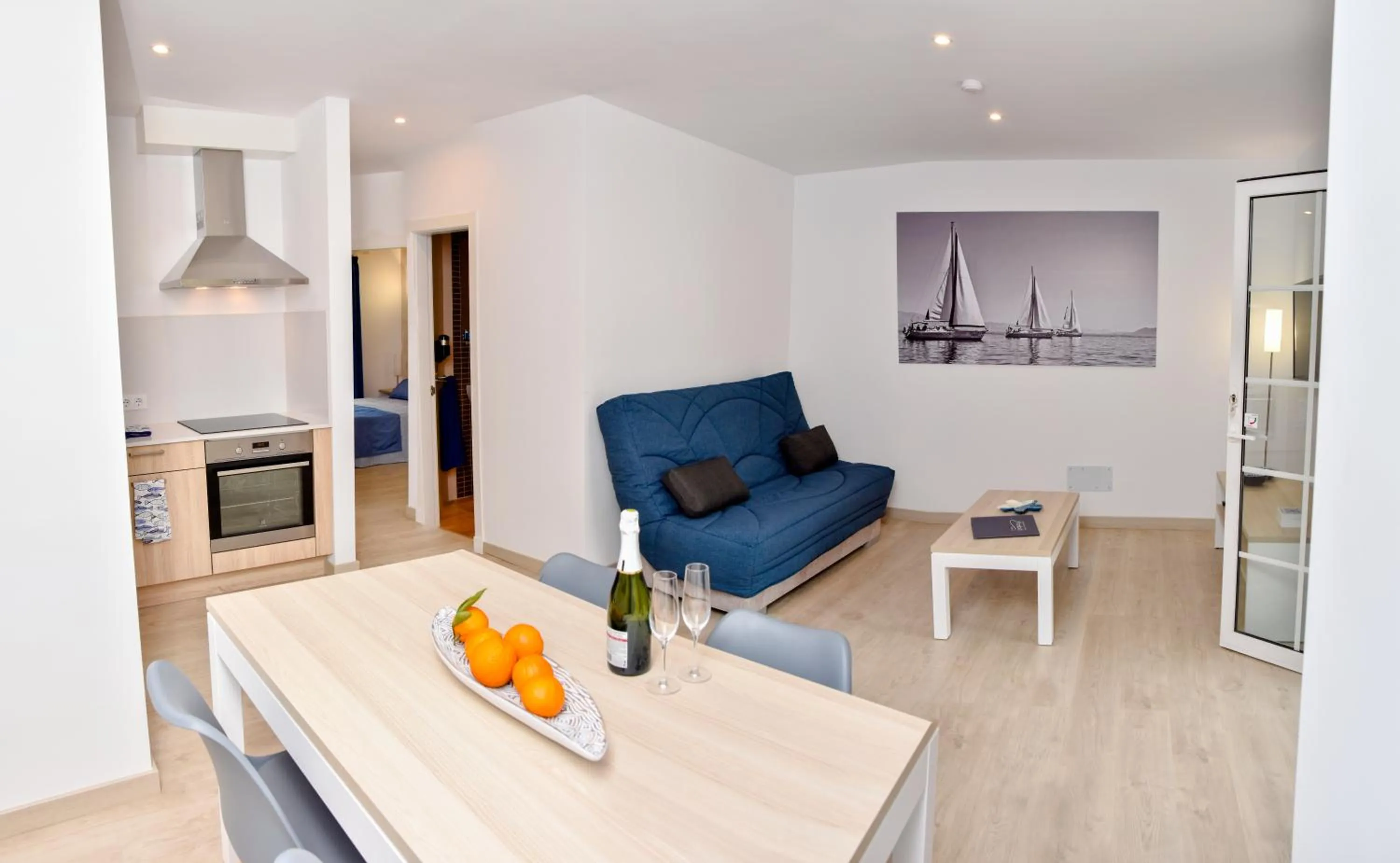 Living room in Apartamentos Maribel