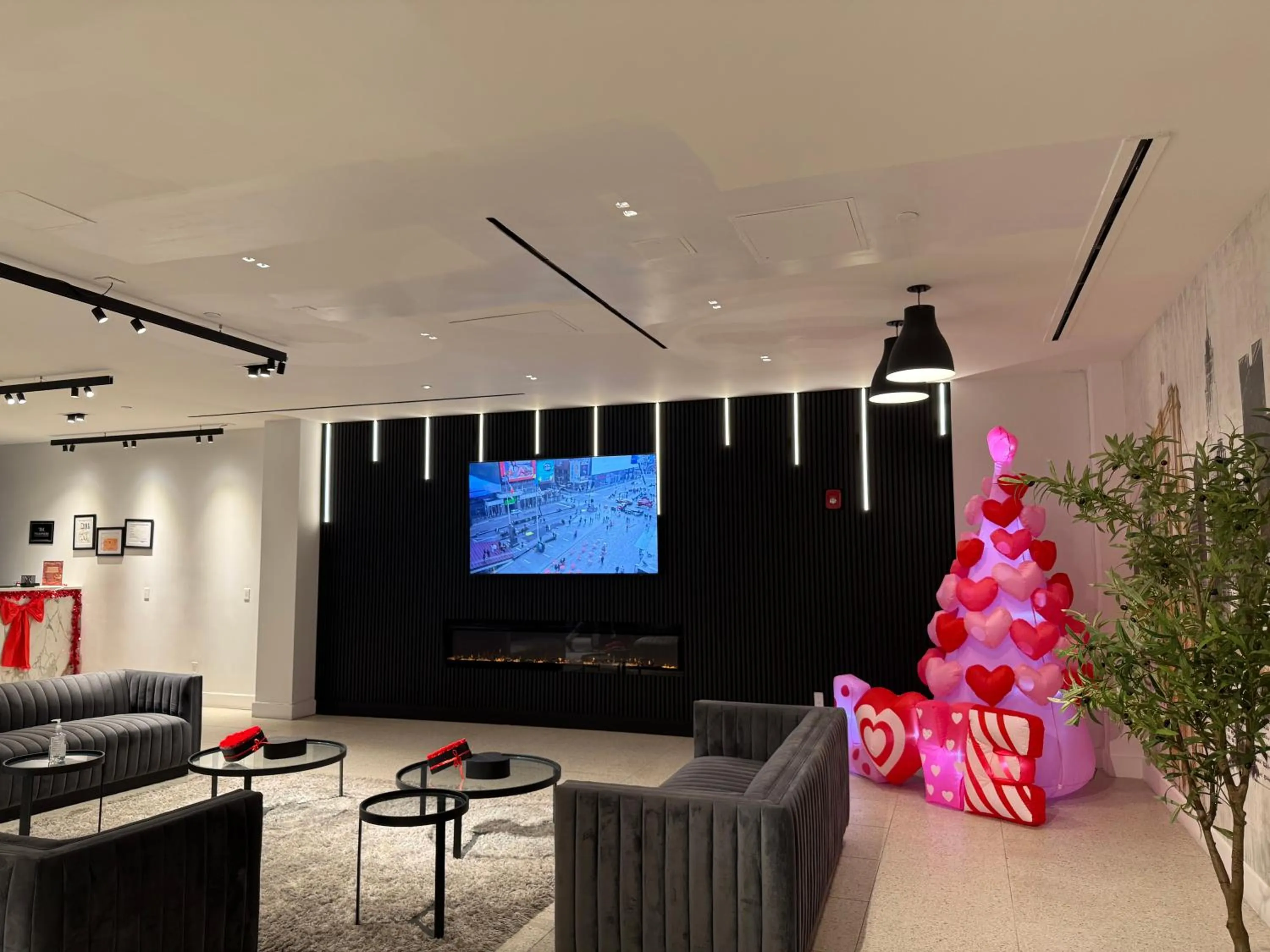 Living room in Nova Hotel Brooklyn