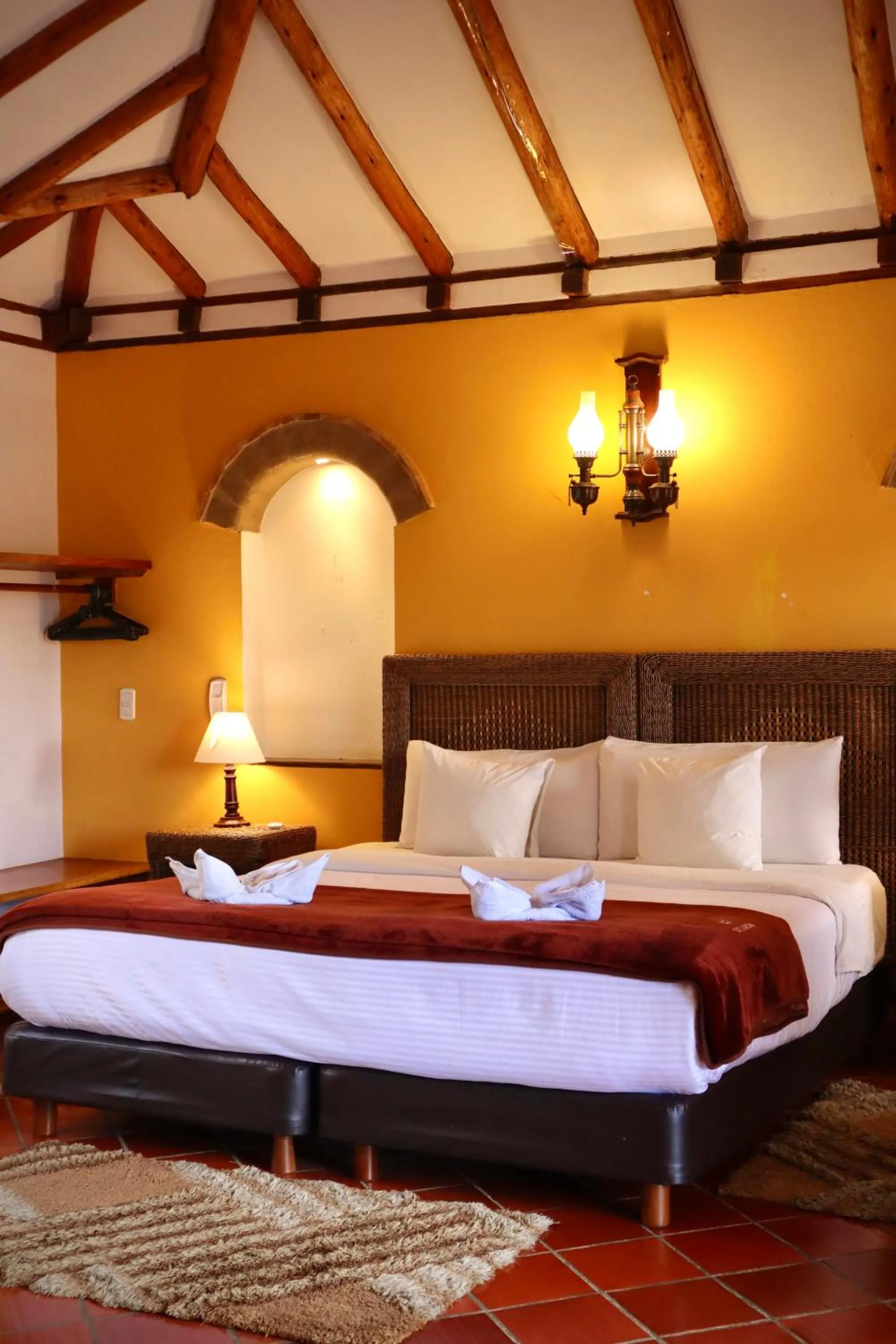 Bed in Hotel Bosque de la Villa