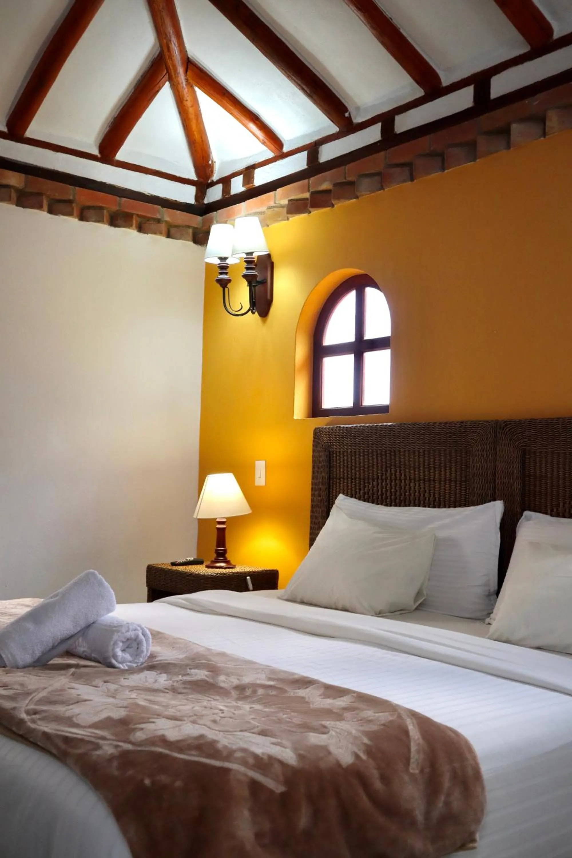 Bed in Hotel Bosque de la Villa