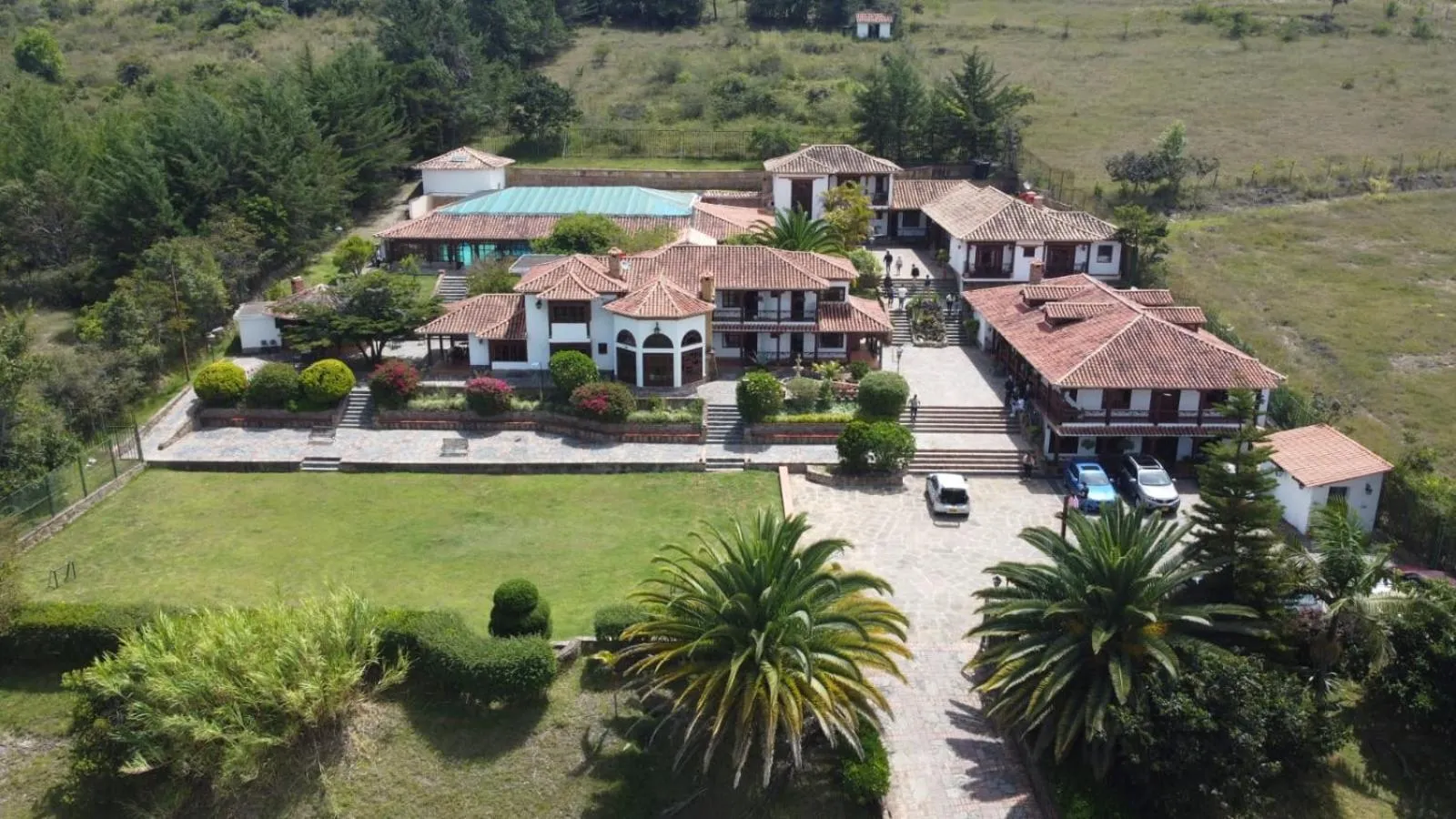 Bird's-eye View in Hotel Bosque de la Villa