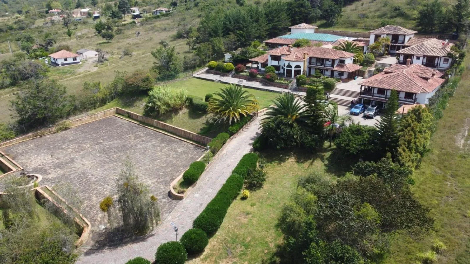 Bird's-eye View in Hotel Bosque de la Villa