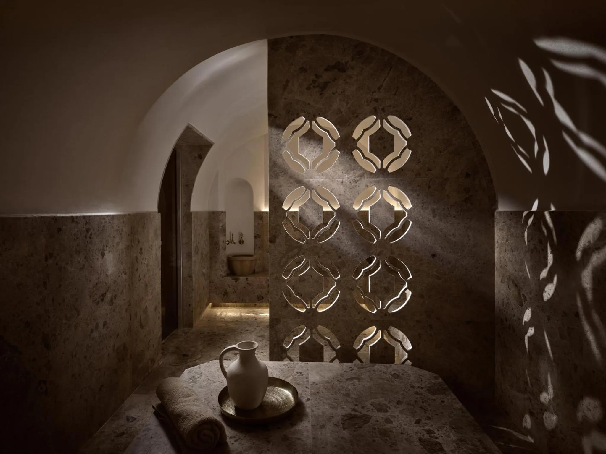 Steam room in Pierros Verde