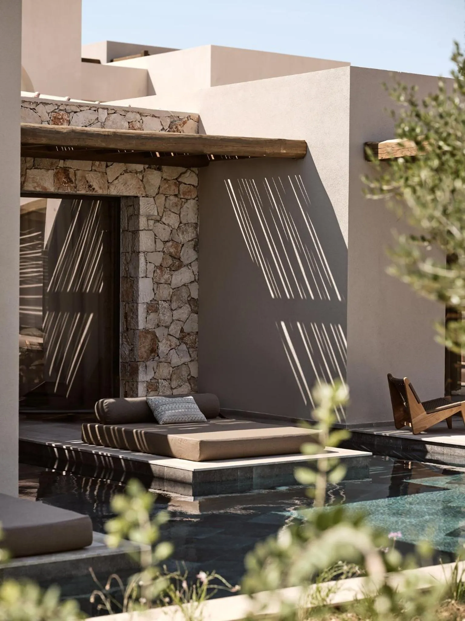 Pool view in Pierros Verde