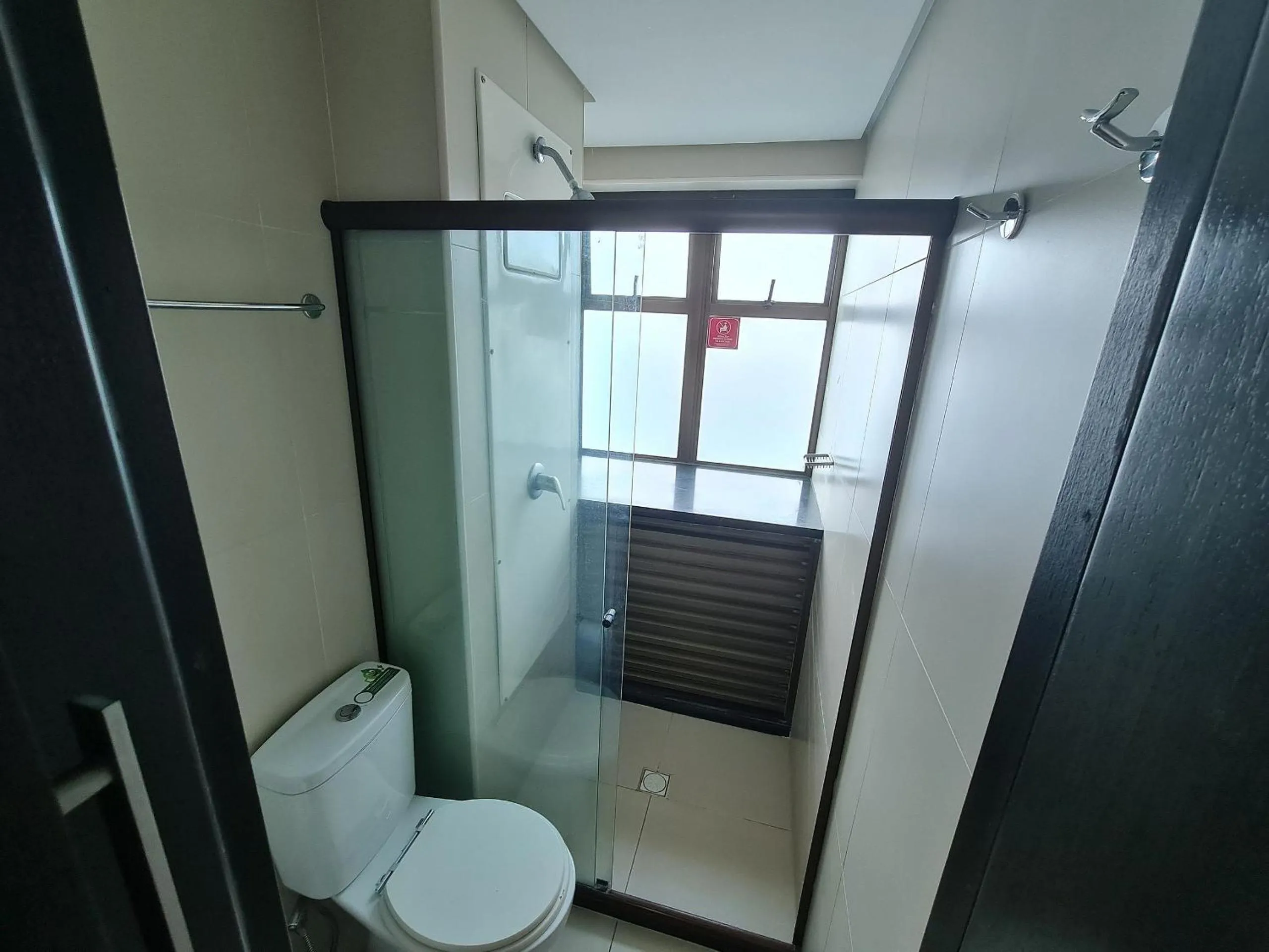 Bathroom in Confortável Flat em Boa Viagem com vista