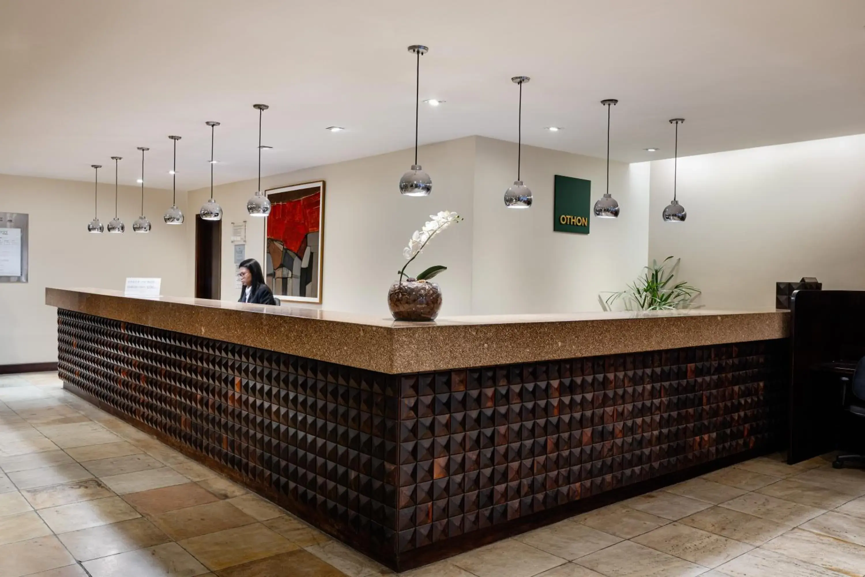 Lobby or reception in Savoy Othon Lite Lobby or reception in Savoy Othon Lite