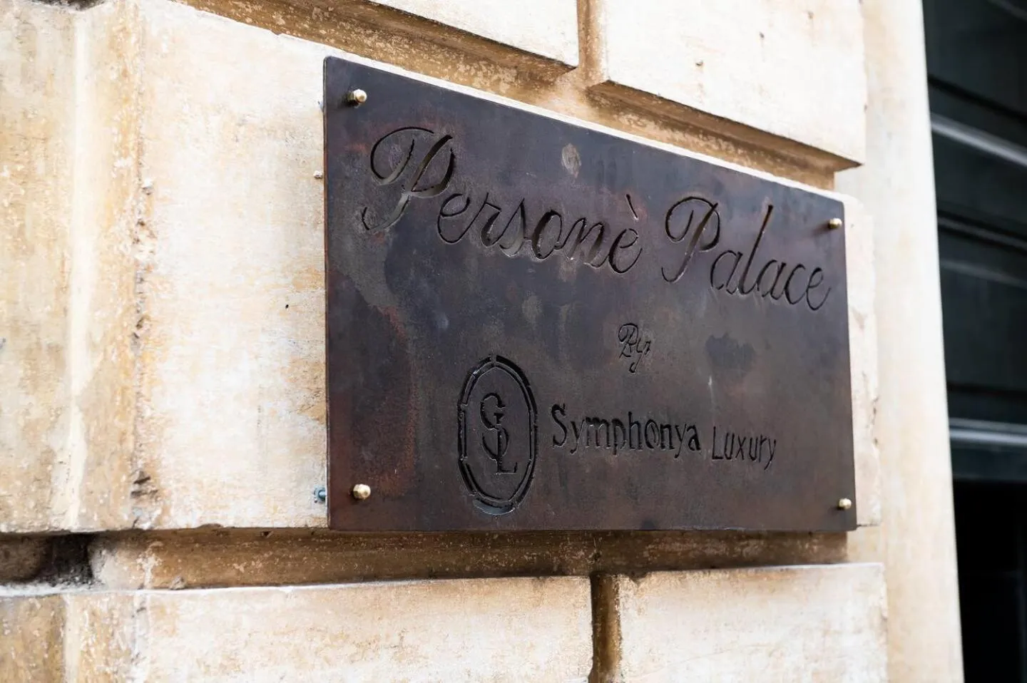 Property Logo/Sign in Personè Palace - by Symphonya Luxury