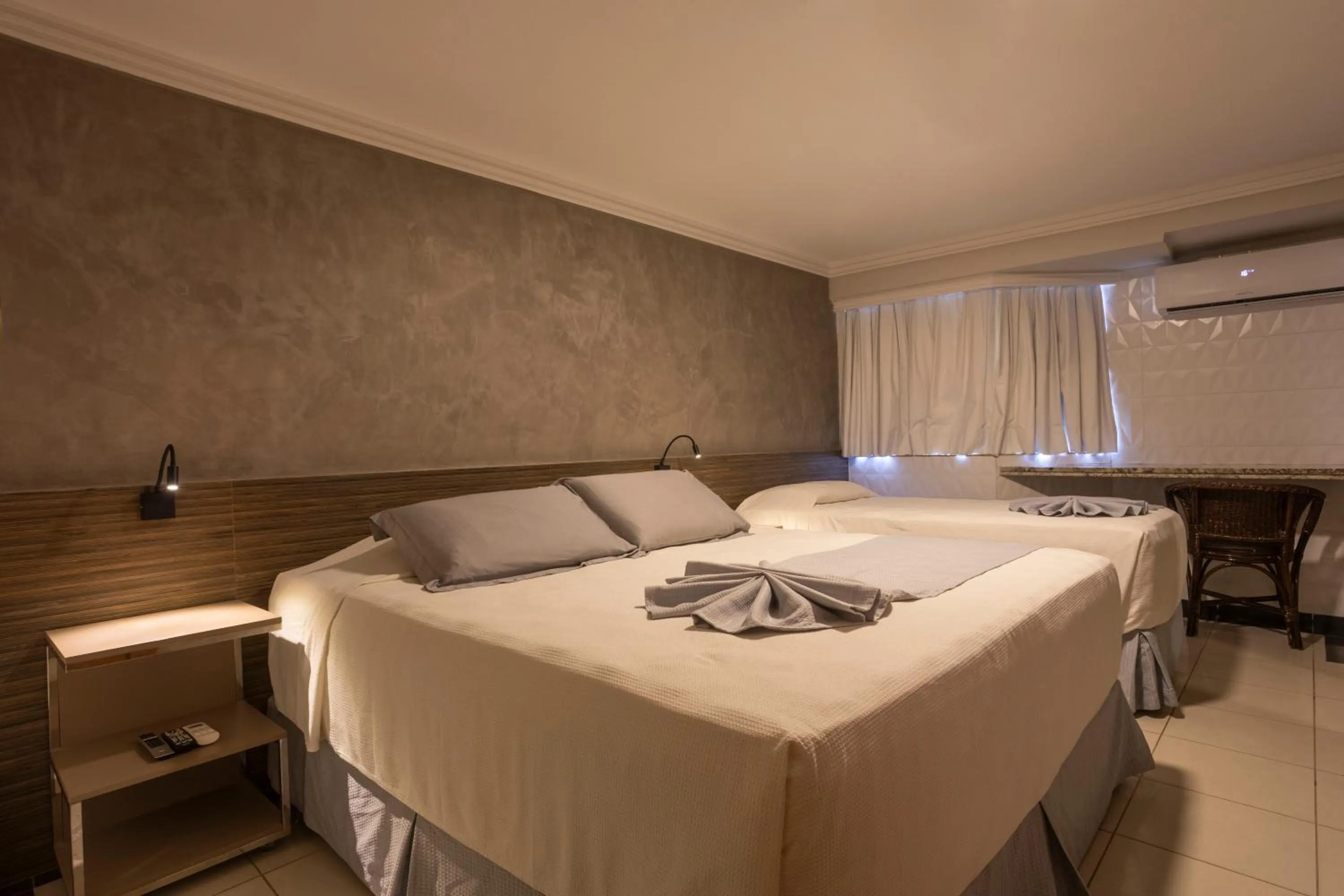 Bedroom, Bed in Atlântico Praia Hotel