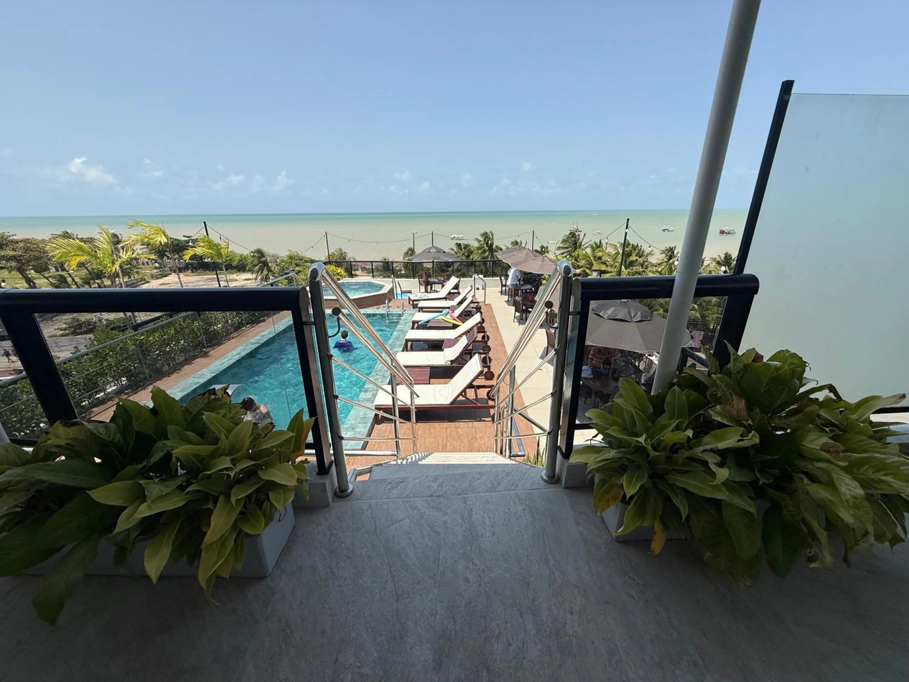 Lounge or bar in Atlântico Praia Hotel