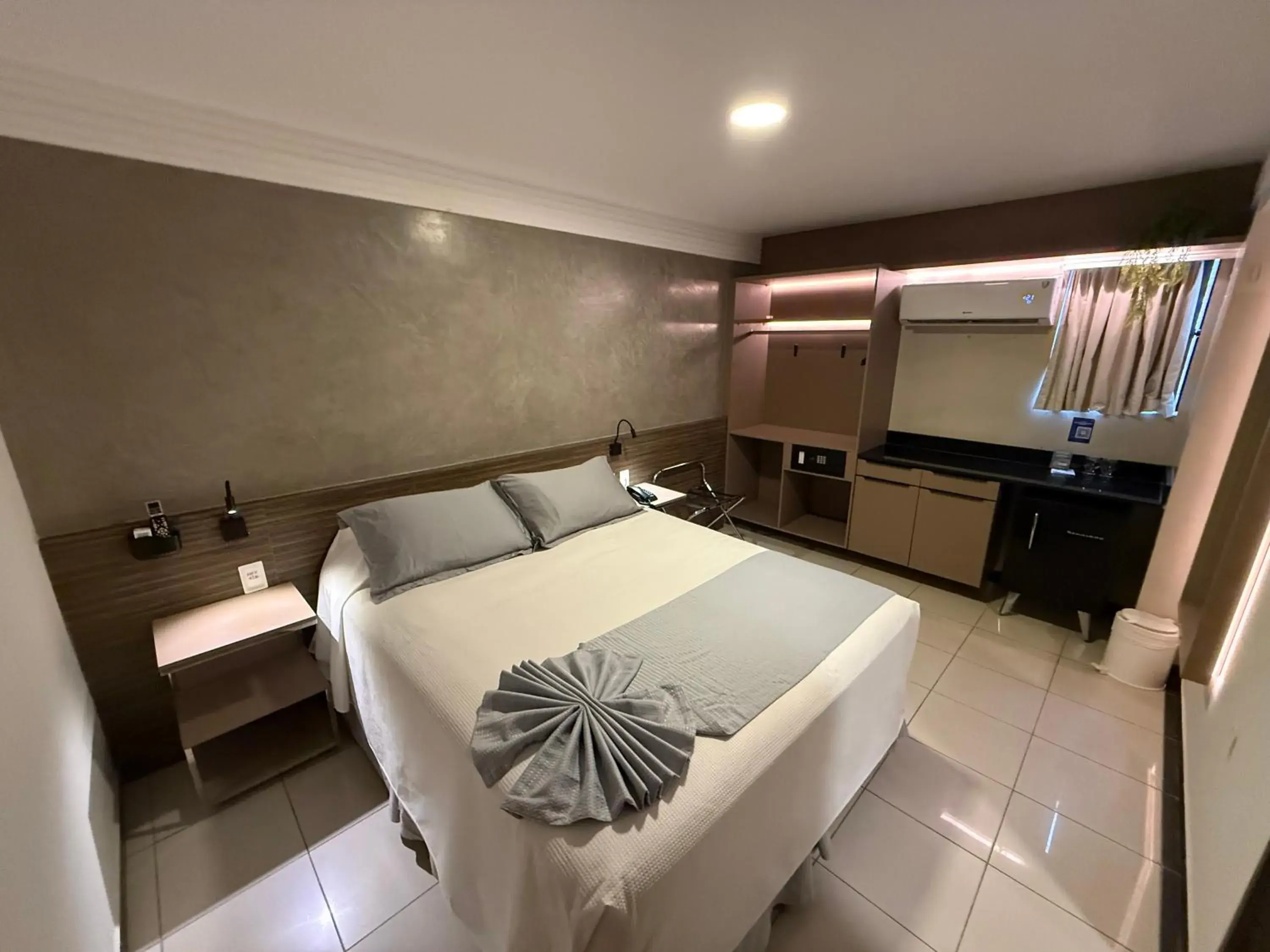 Bed in Atlântico Praia Hotel Bed in Atlântico Praia Hotel