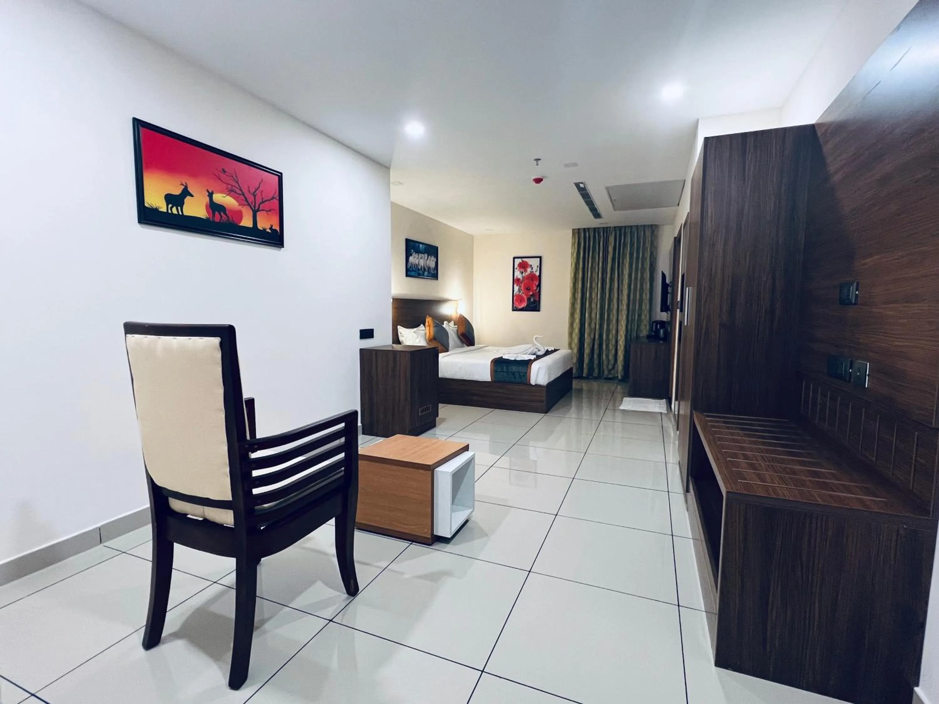 Seating area in Hotel Seapark