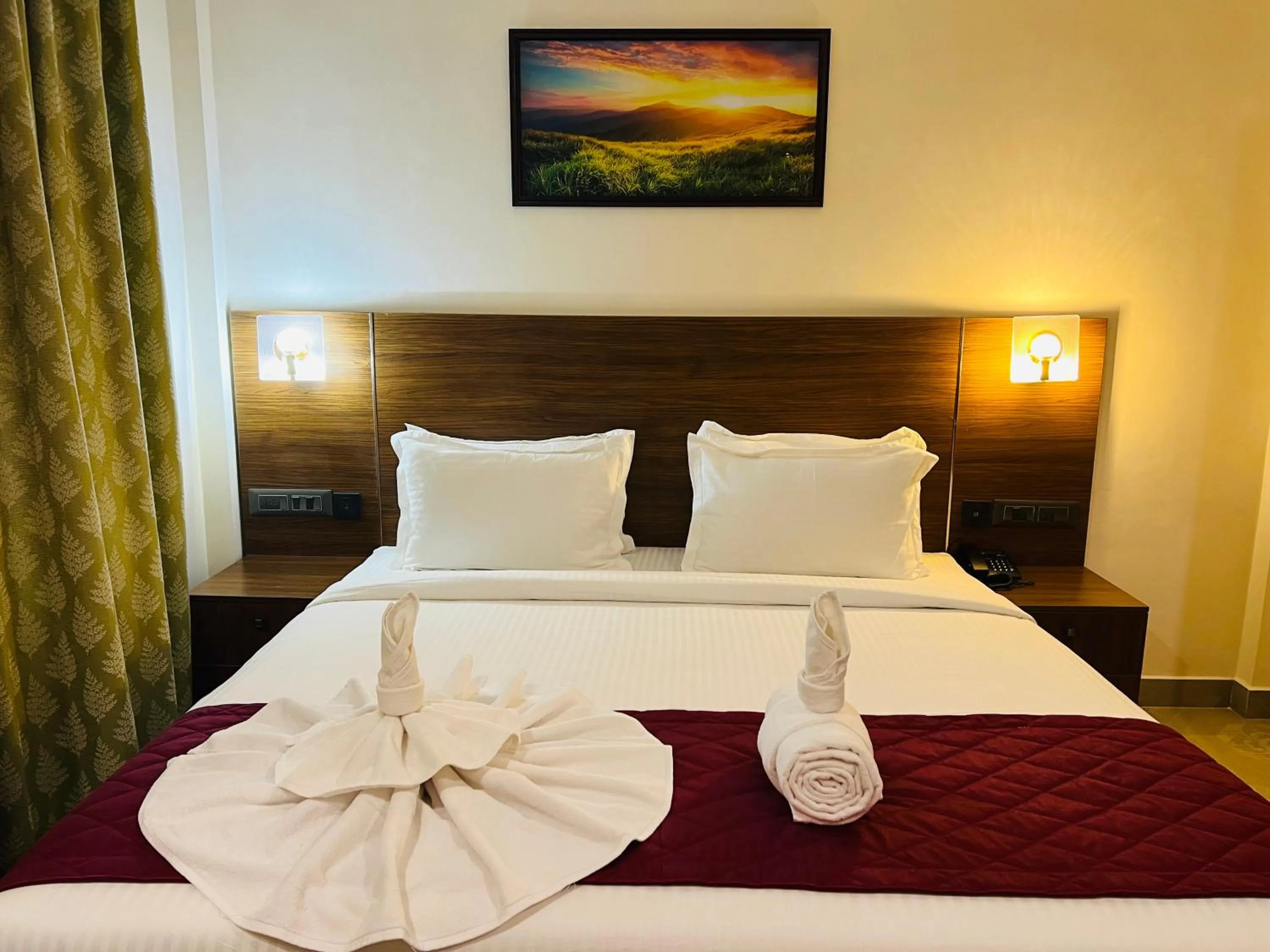 Bedroom, Bed in Hotel Seapark