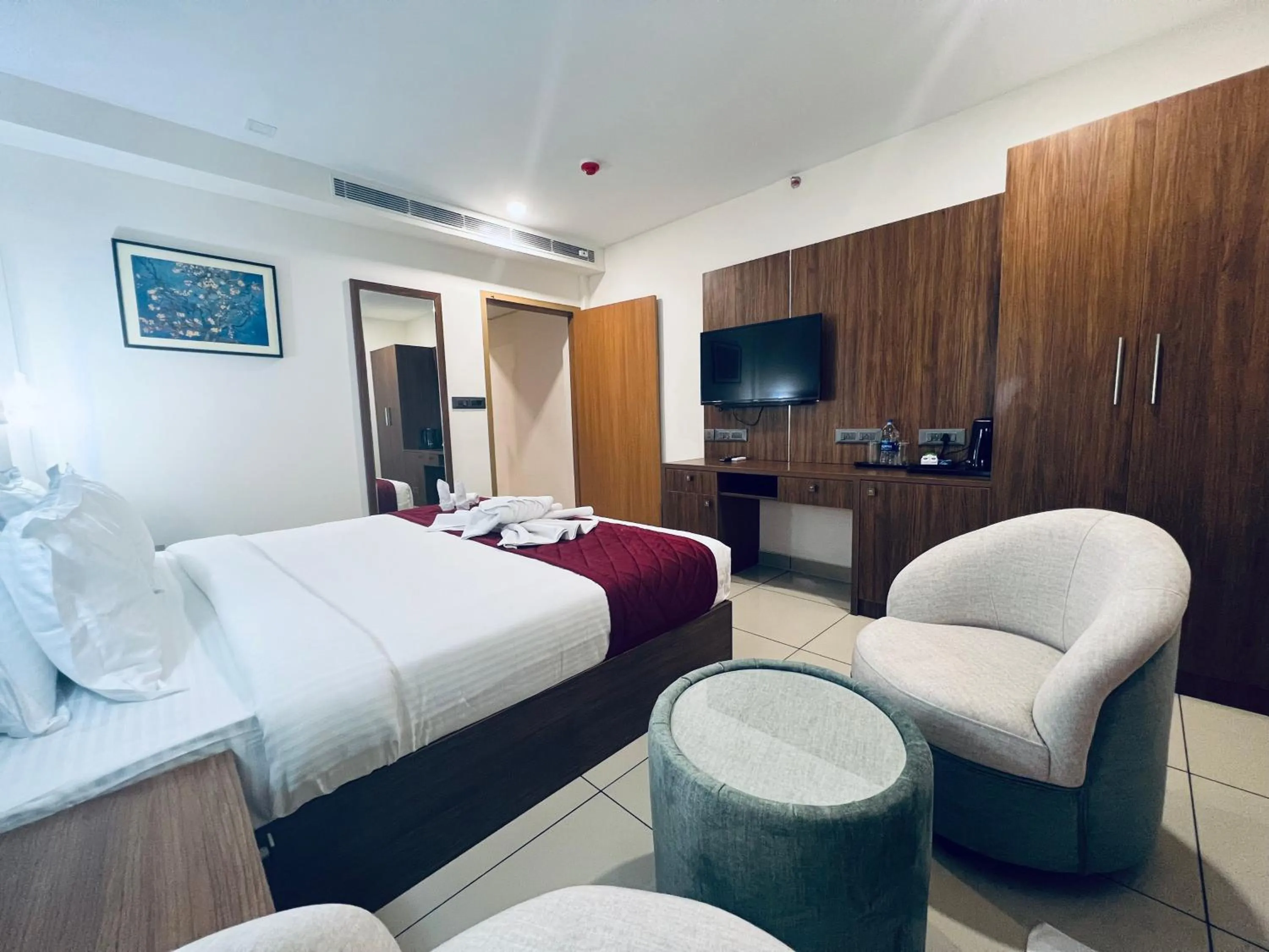 Bedroom, Bed in Hotel Seapark