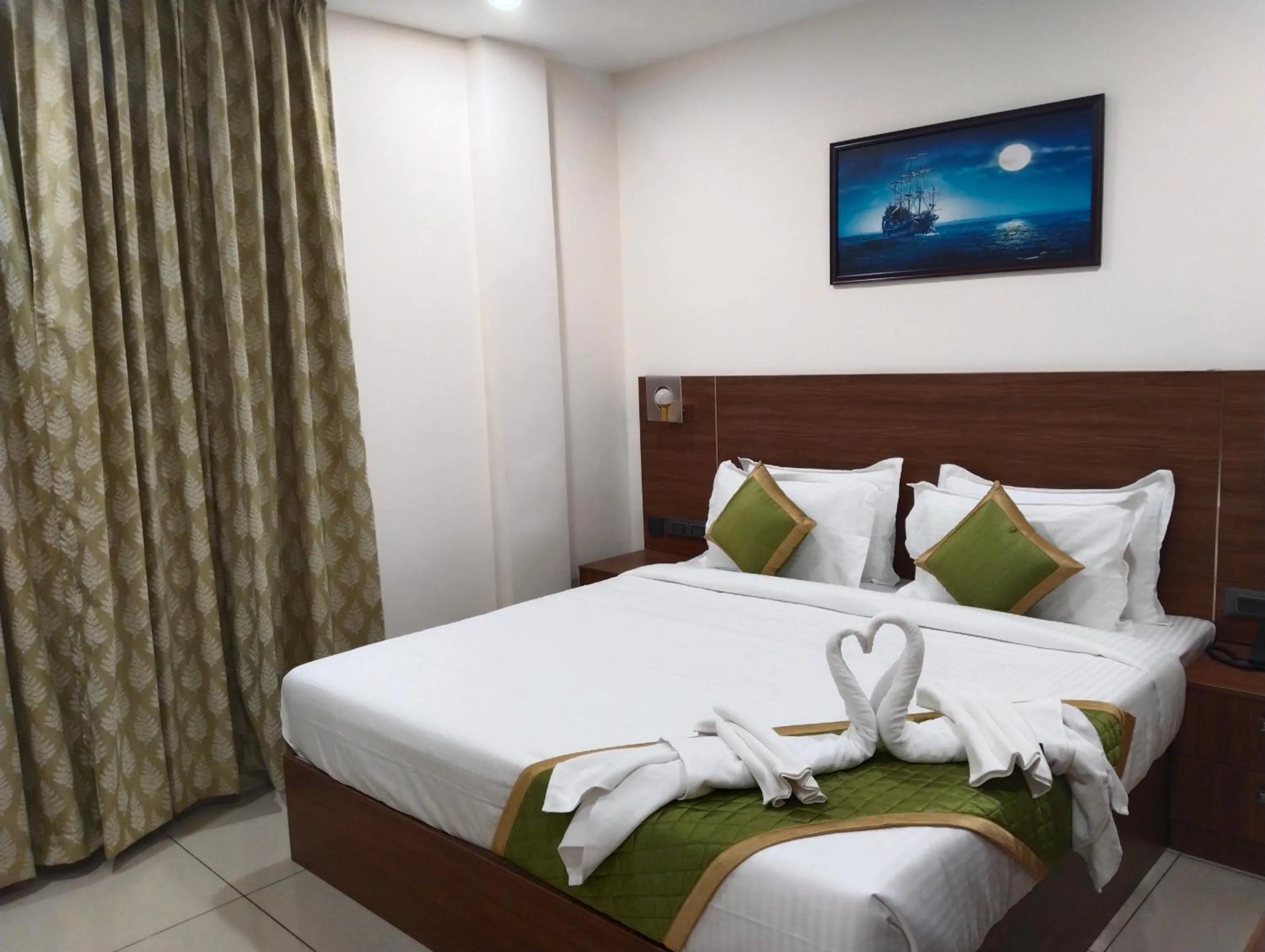 Bedroom, Bed in Hotel Seapark