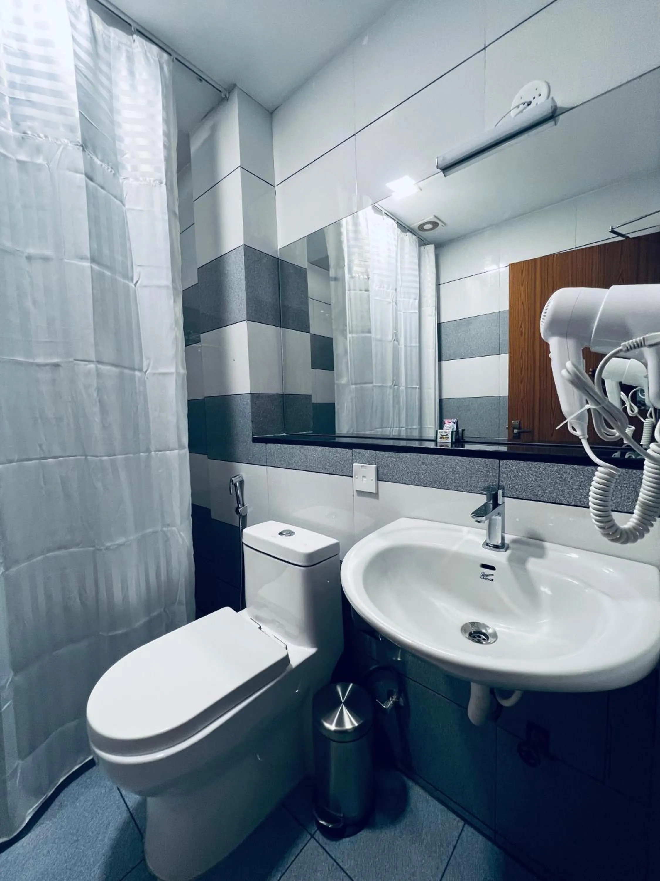 Bathroom in Hotel Seapark