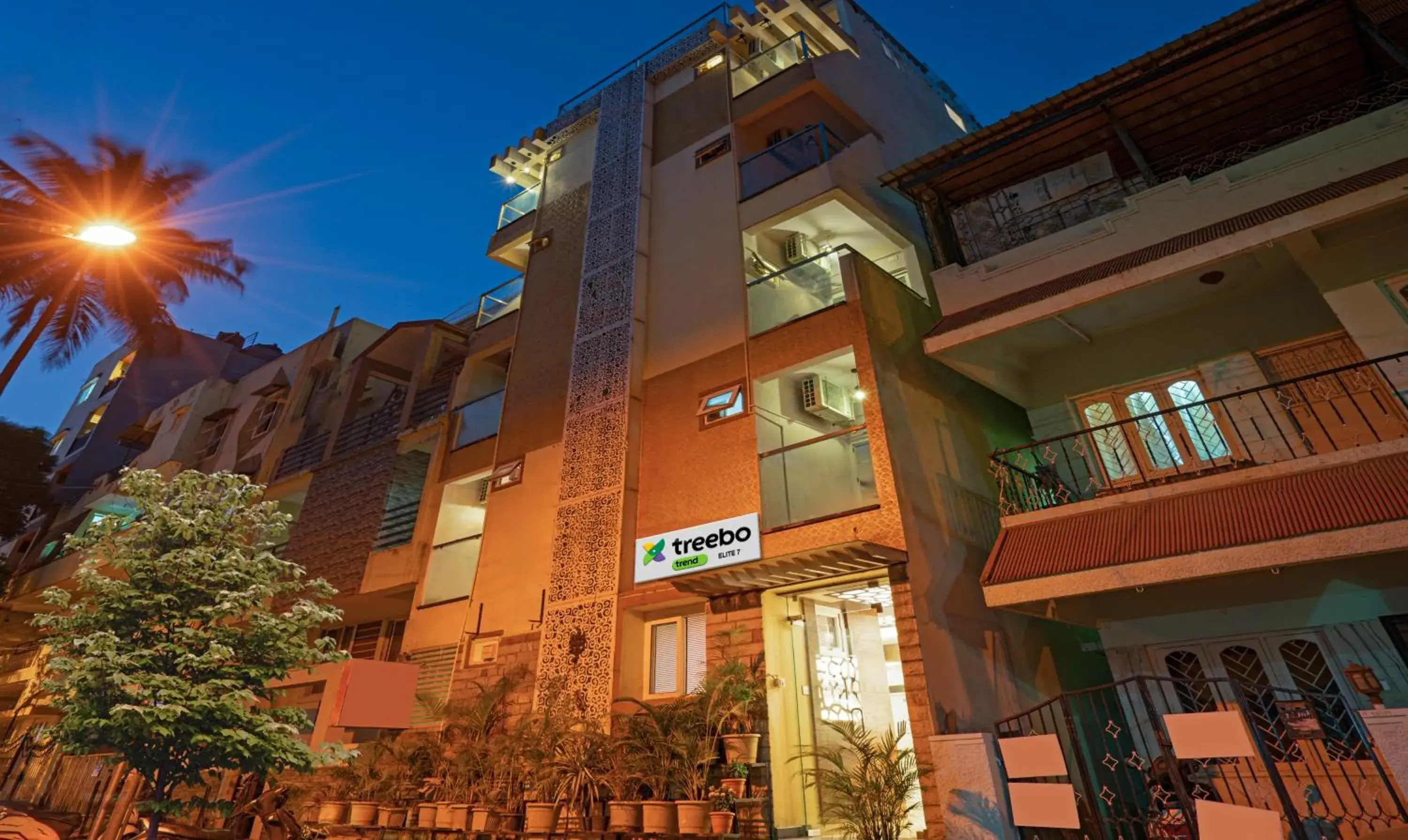 Property building in Treebo Elite 7 Property building in Treebo Elite 7