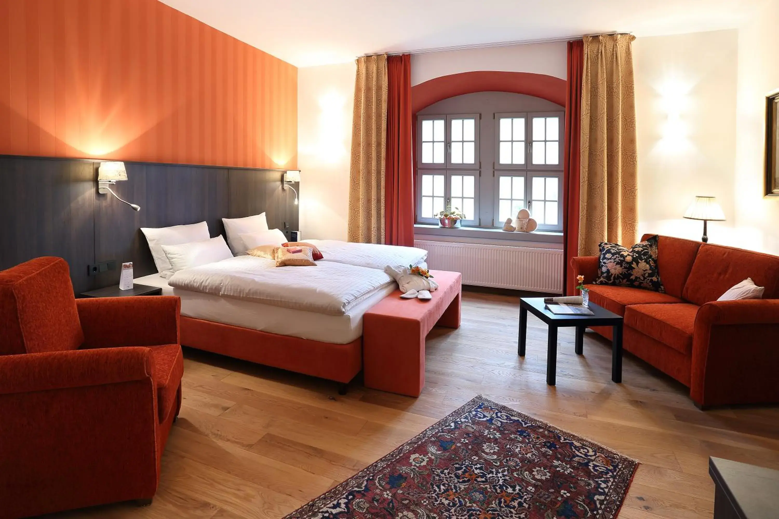 Deluxe King Suite in Hotel Garni Schloß Schönberg Deluxe King Suite in Hotel Garni Schloß Schönberg