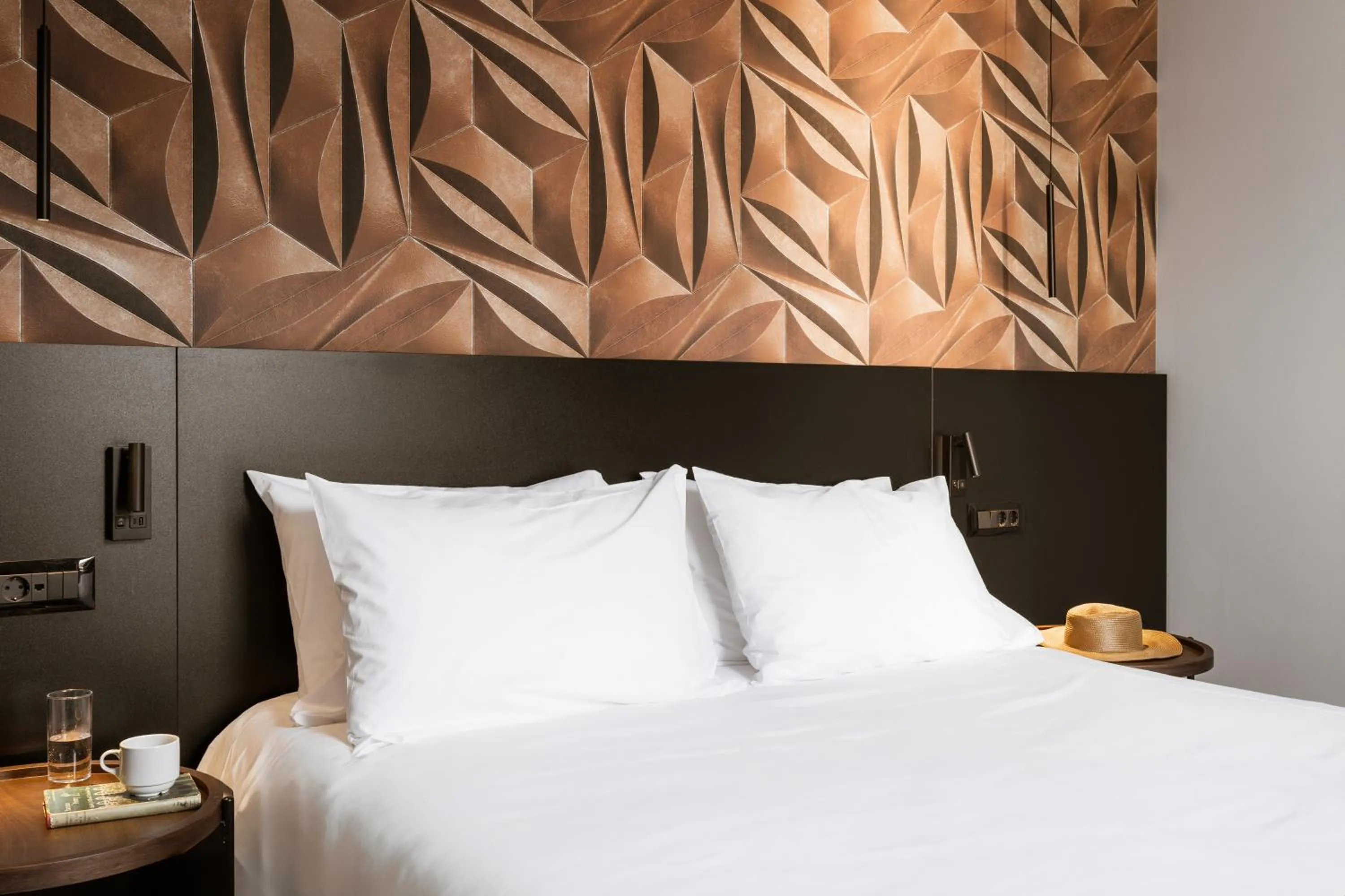 Bed in Alassia Hotel