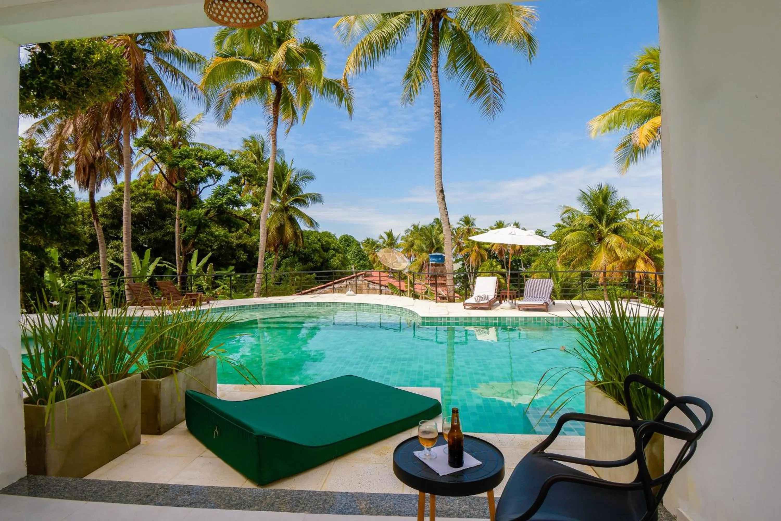 Balcony/Terrace in Milie Lounge Pousada