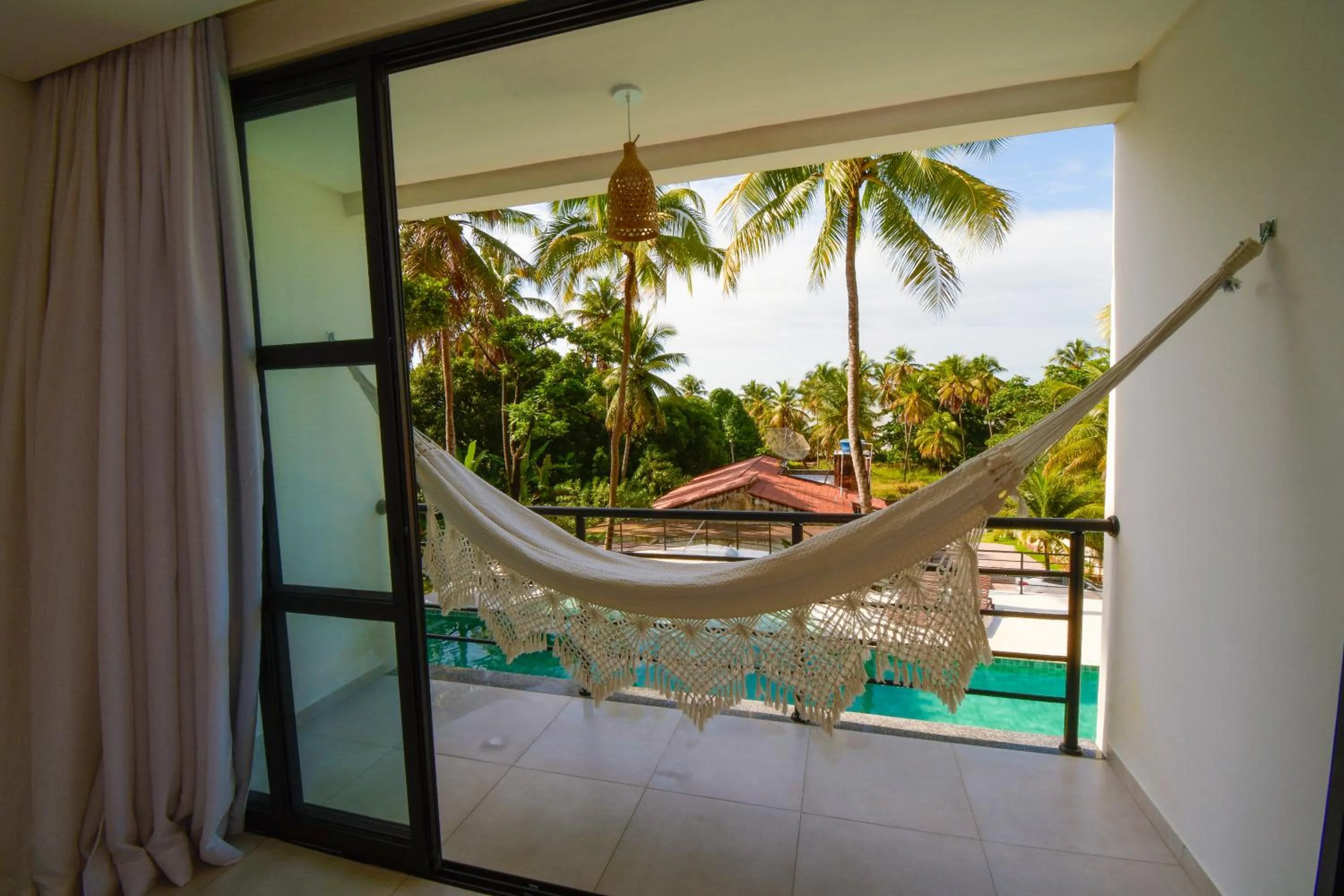 Balcony/Terrace in Milie Lounge Pousada