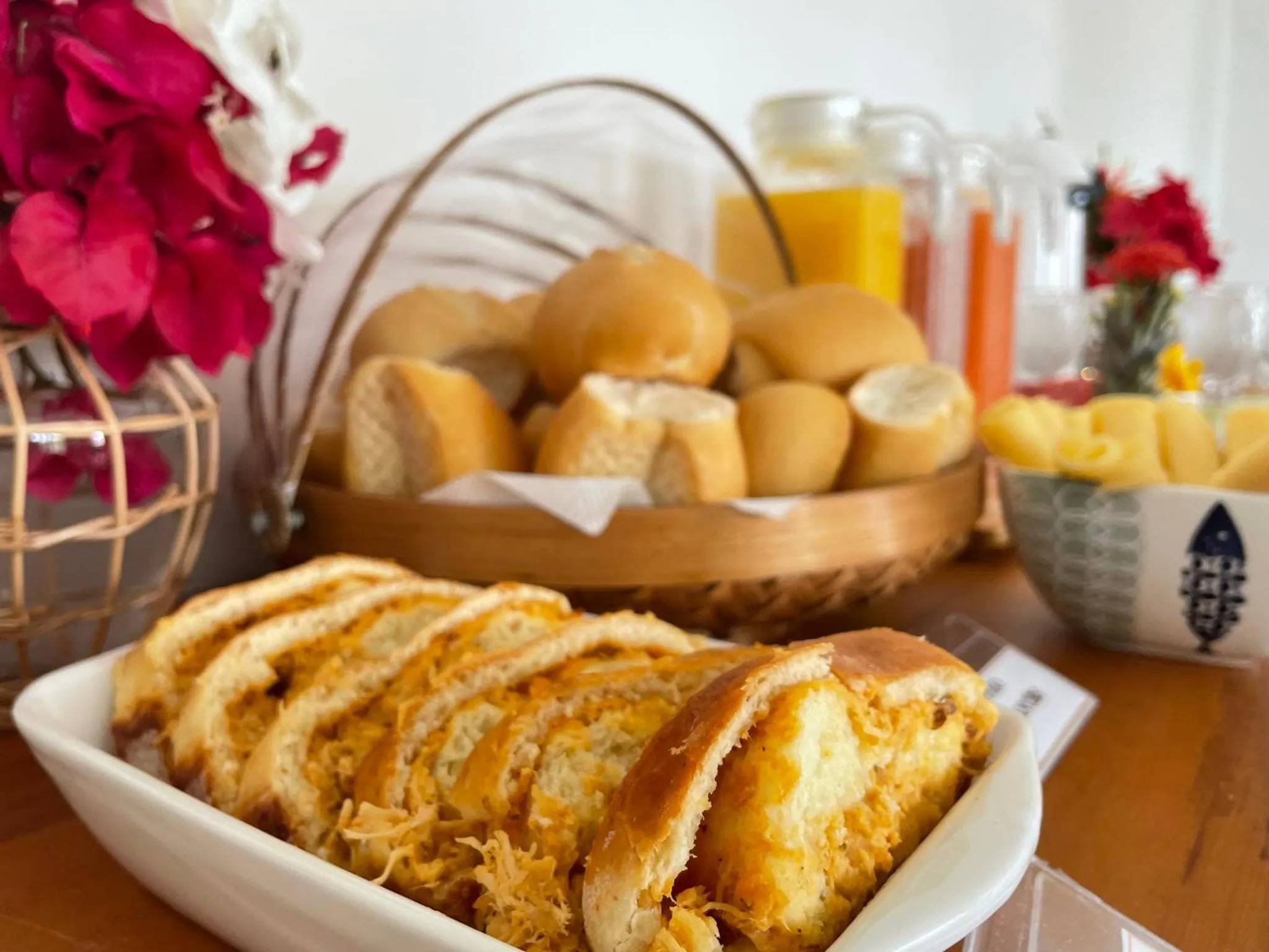 Breakfast in Milie Lounge Pousada