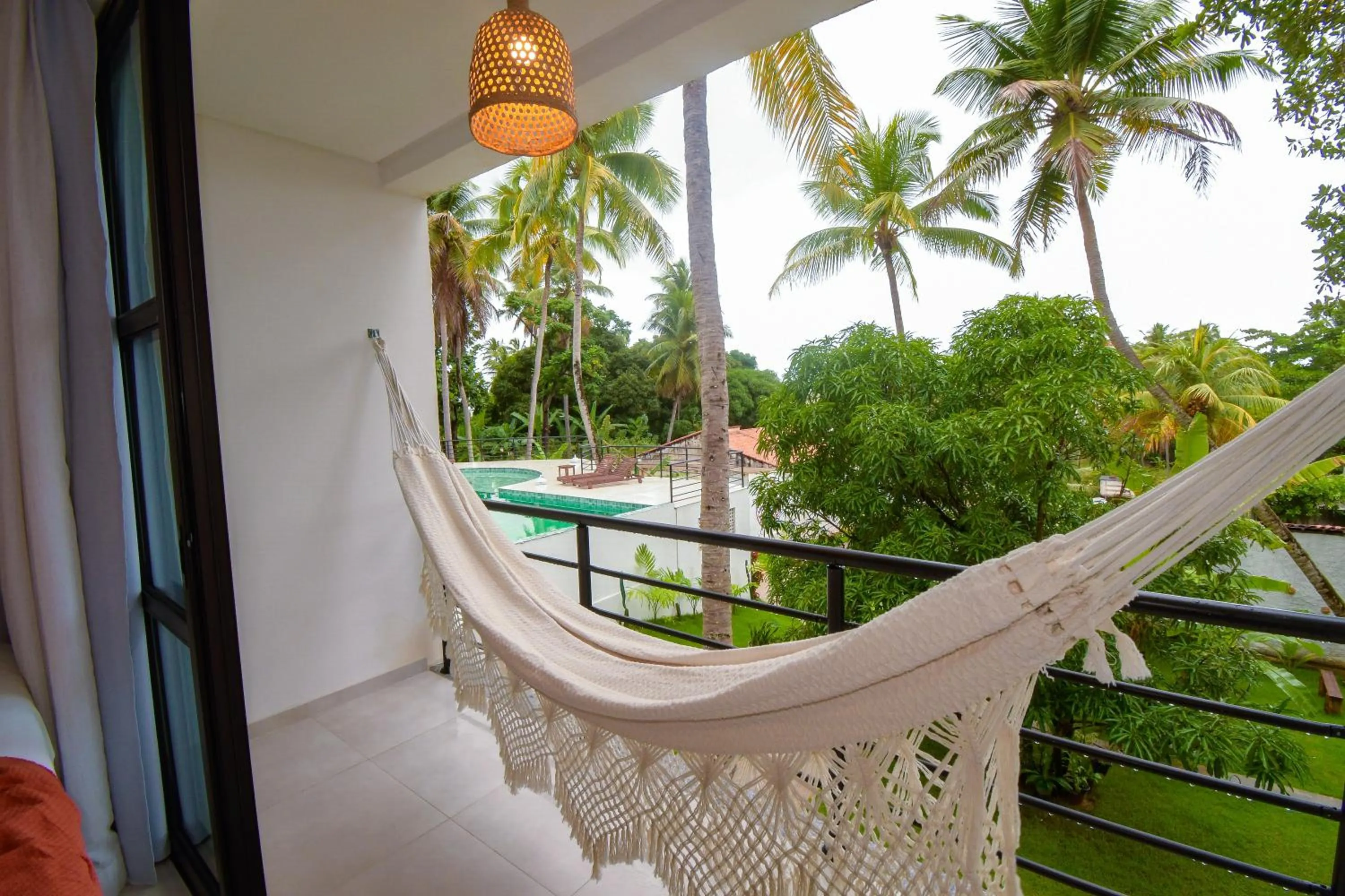 Balcony/Terrace in Milie Lounge Pousada