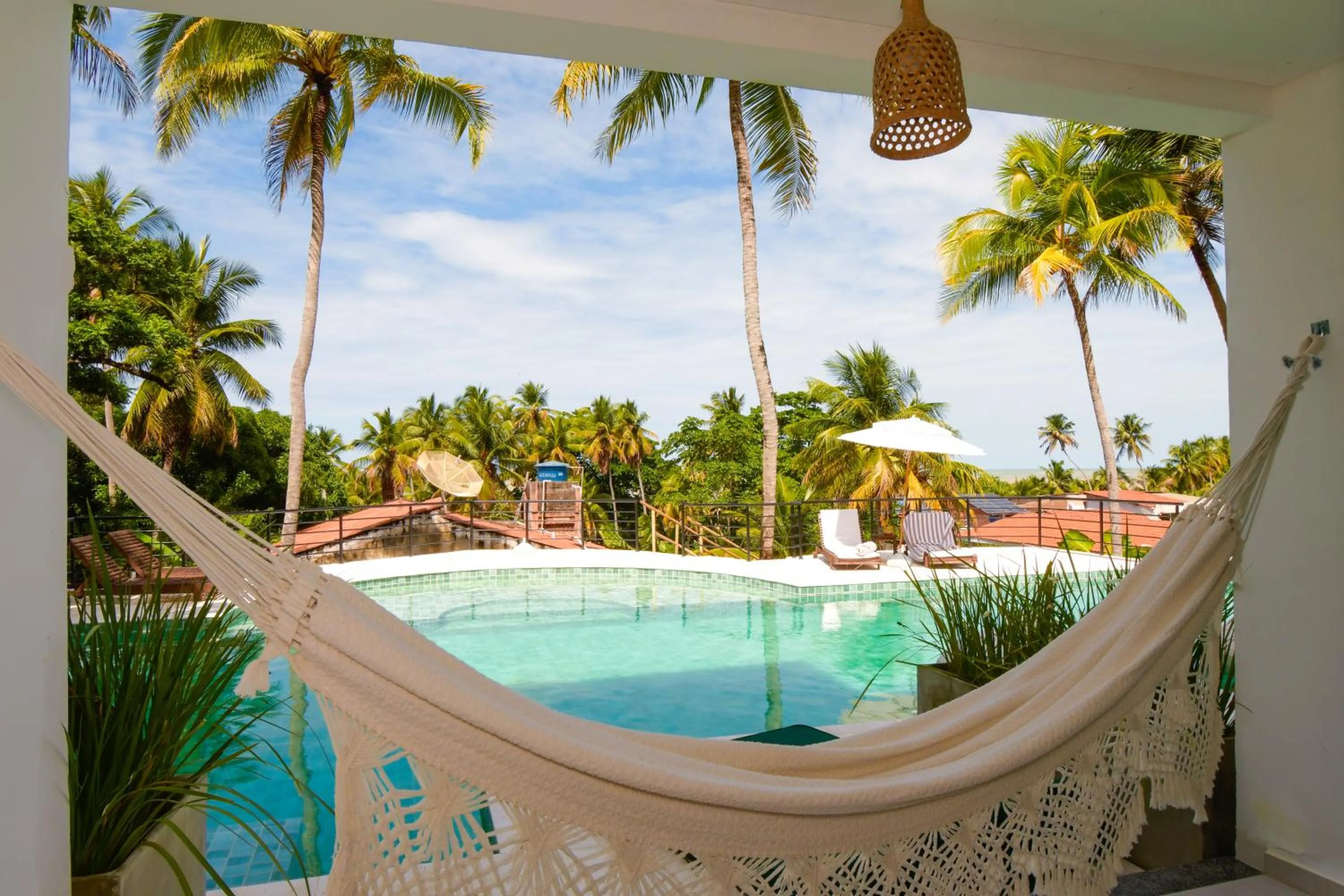 Balcony/Terrace in Milie Lounge Pousada