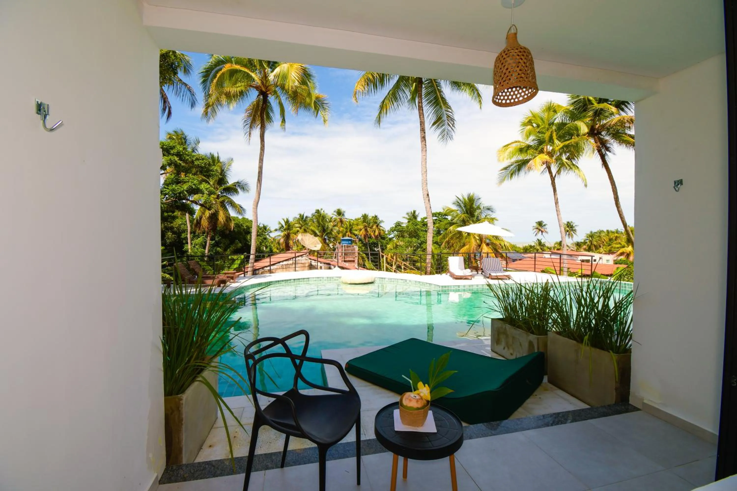 Balcony/Terrace in Milie Lounge Pousada