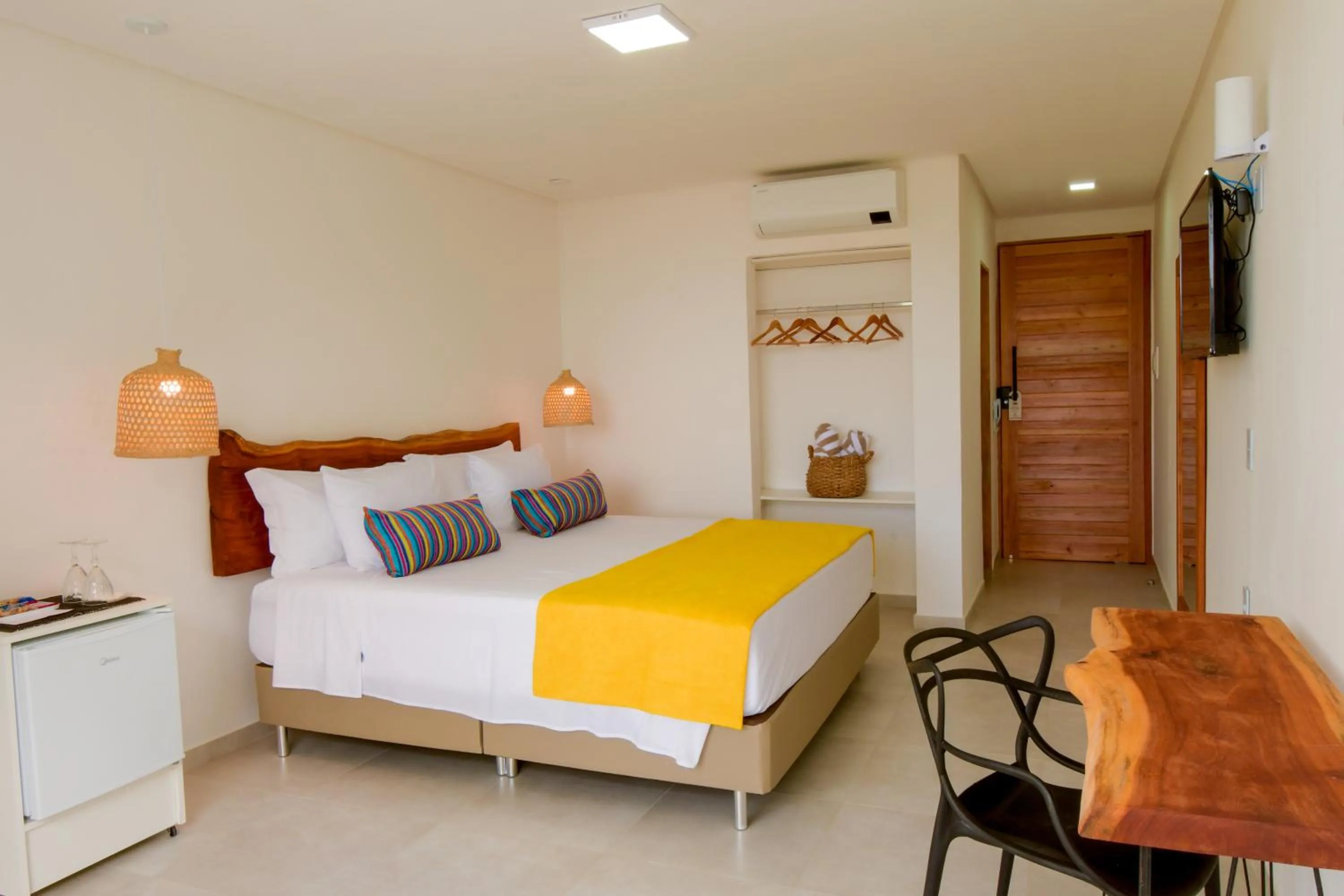 Bedroom, Bed in Milie Lounge Pousada