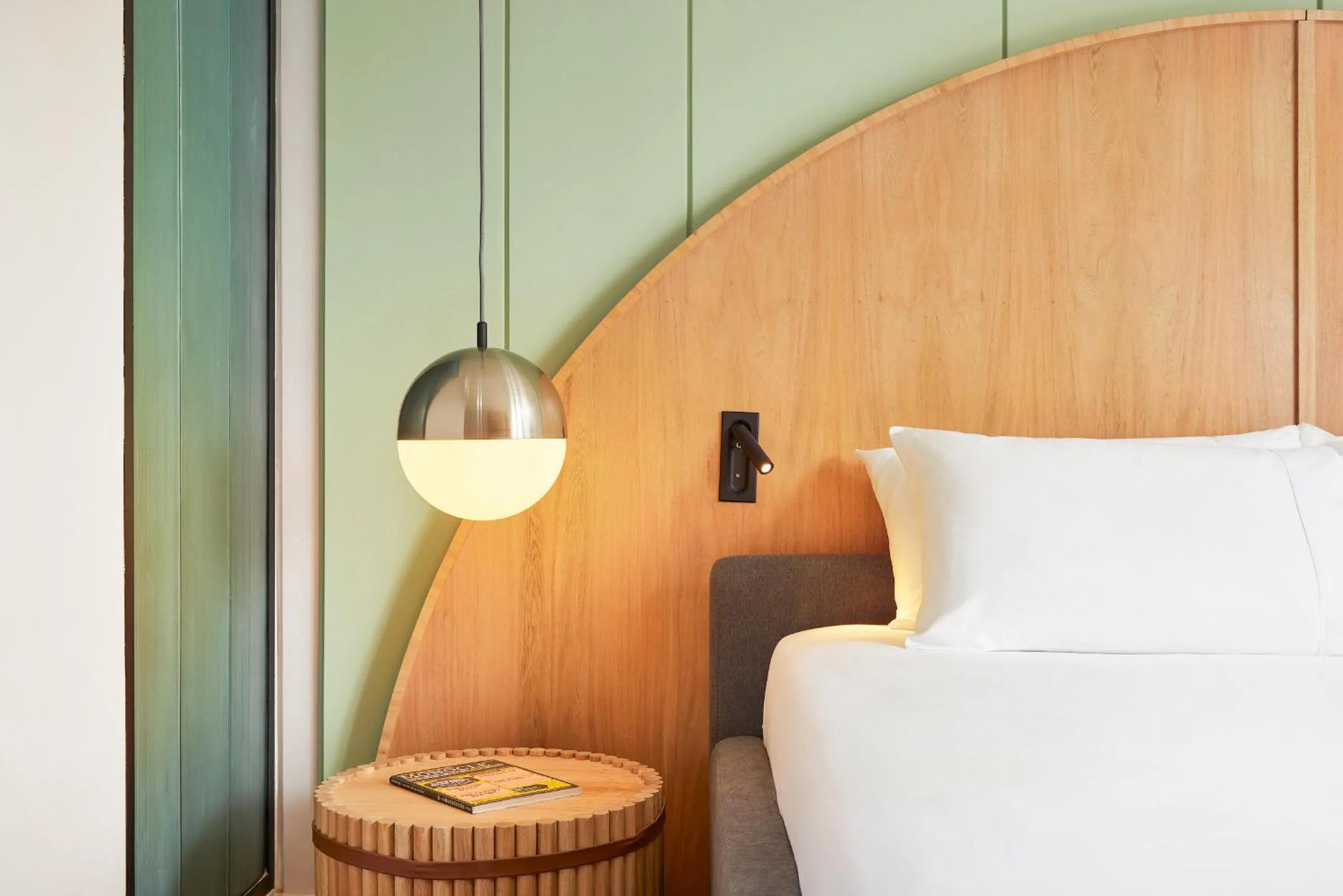 Bed in Wellcomm Spa & Hotel