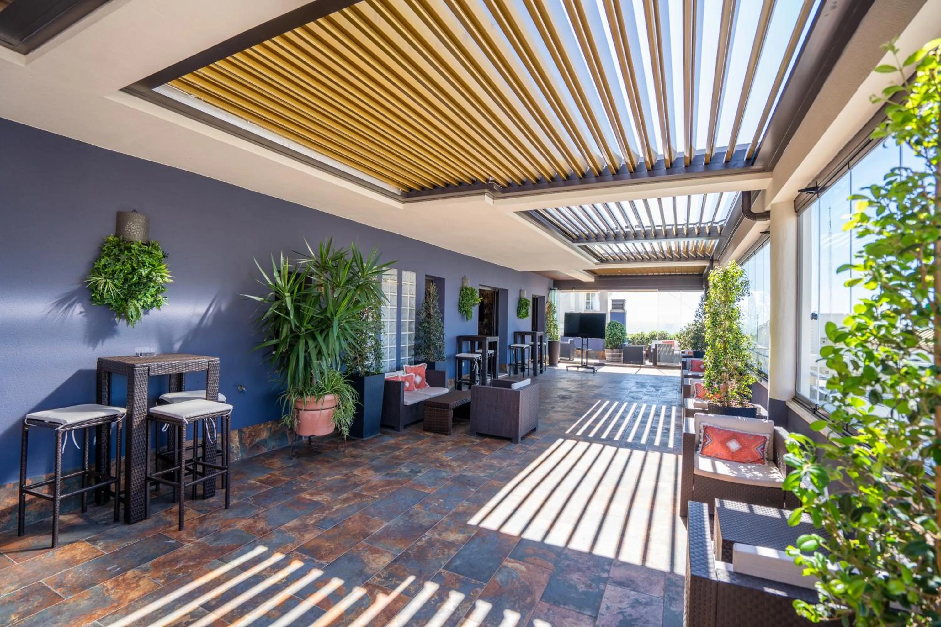 Balcony/Terrace in Hotel Spa Cádiz Plaza