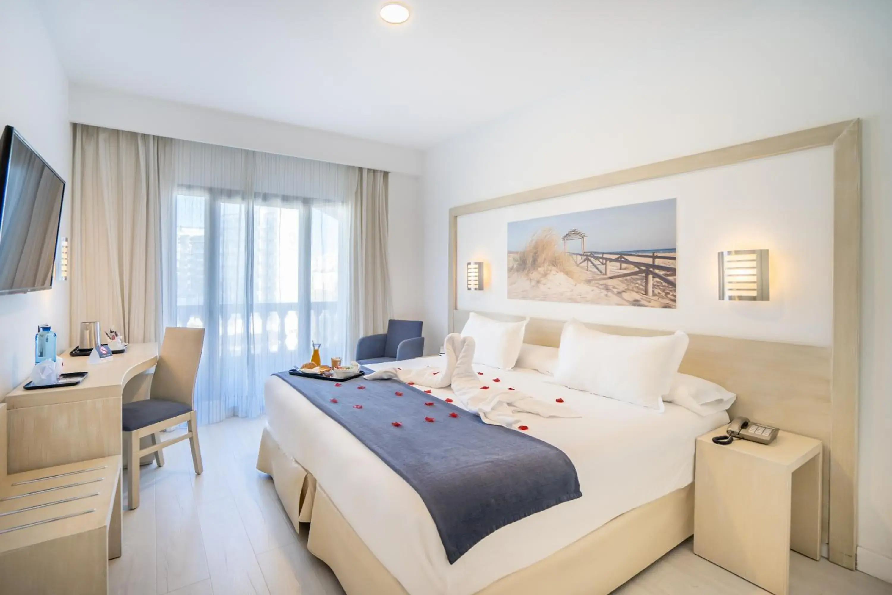 Bed in Hotel Spa Cádiz Plaza Bed in Hotel Spa Cádiz Plaza