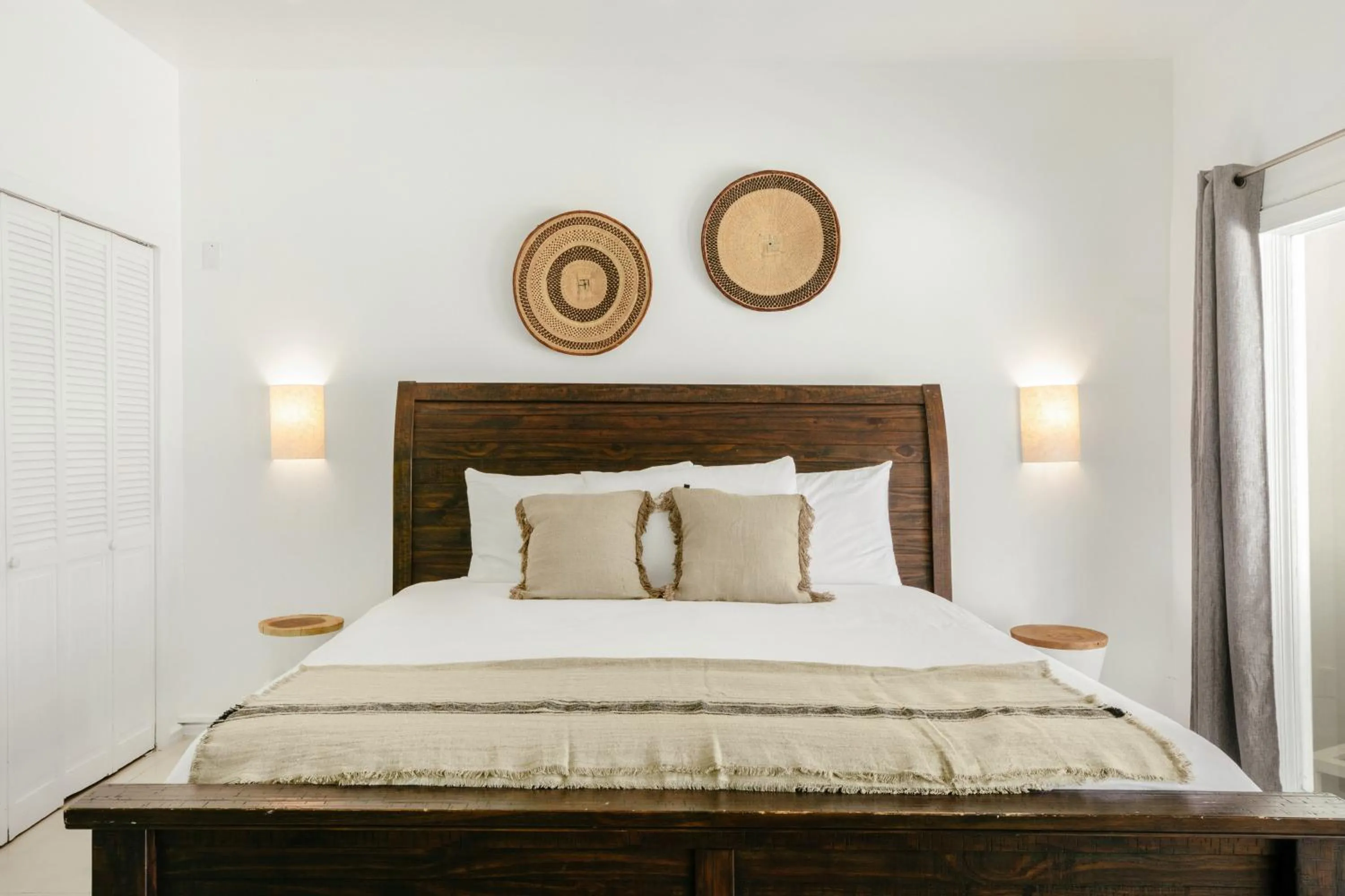 Bed in CocoVaa Beach Boutique Hotel