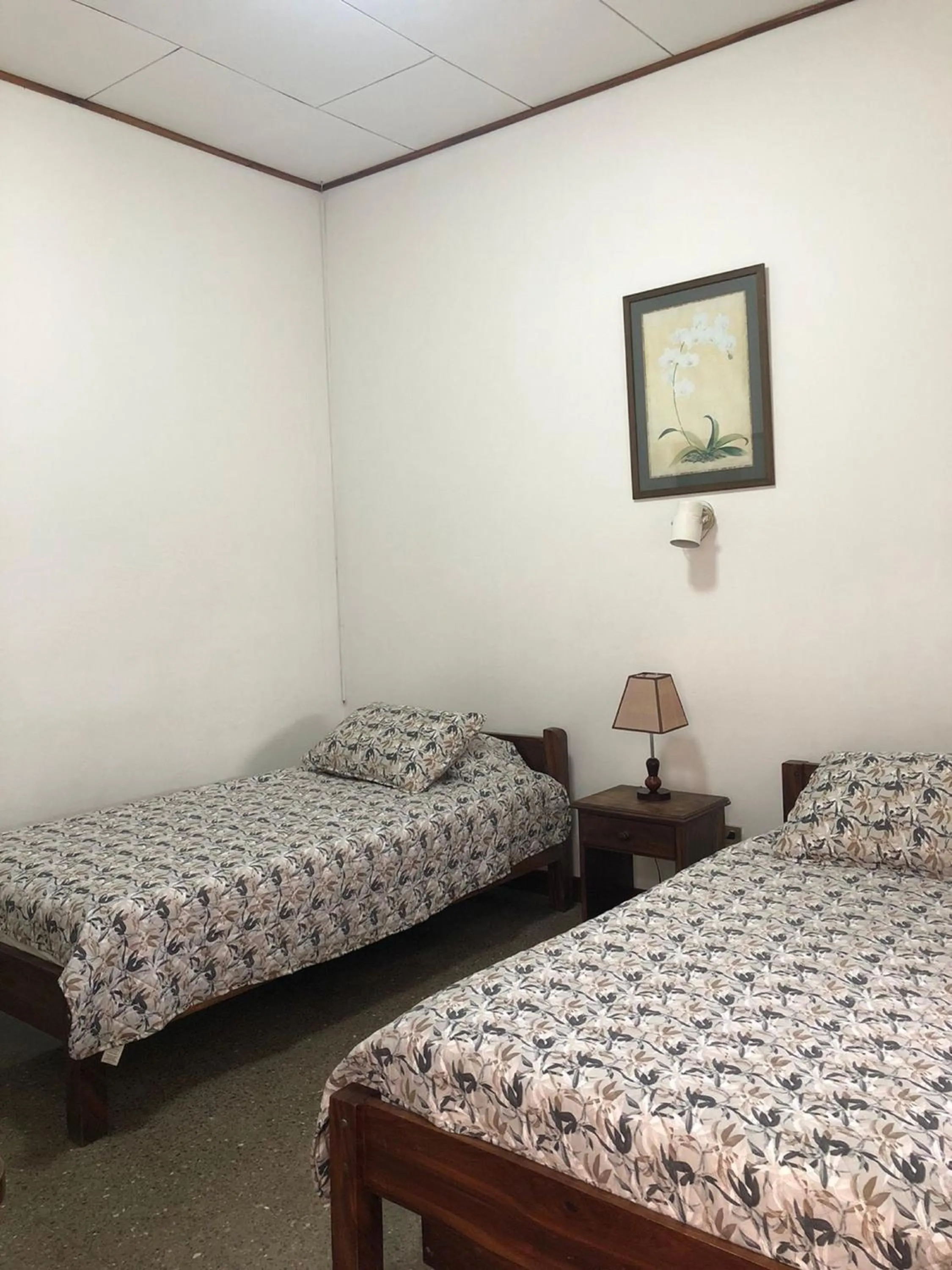 Bed in Hotel Del Aserradero