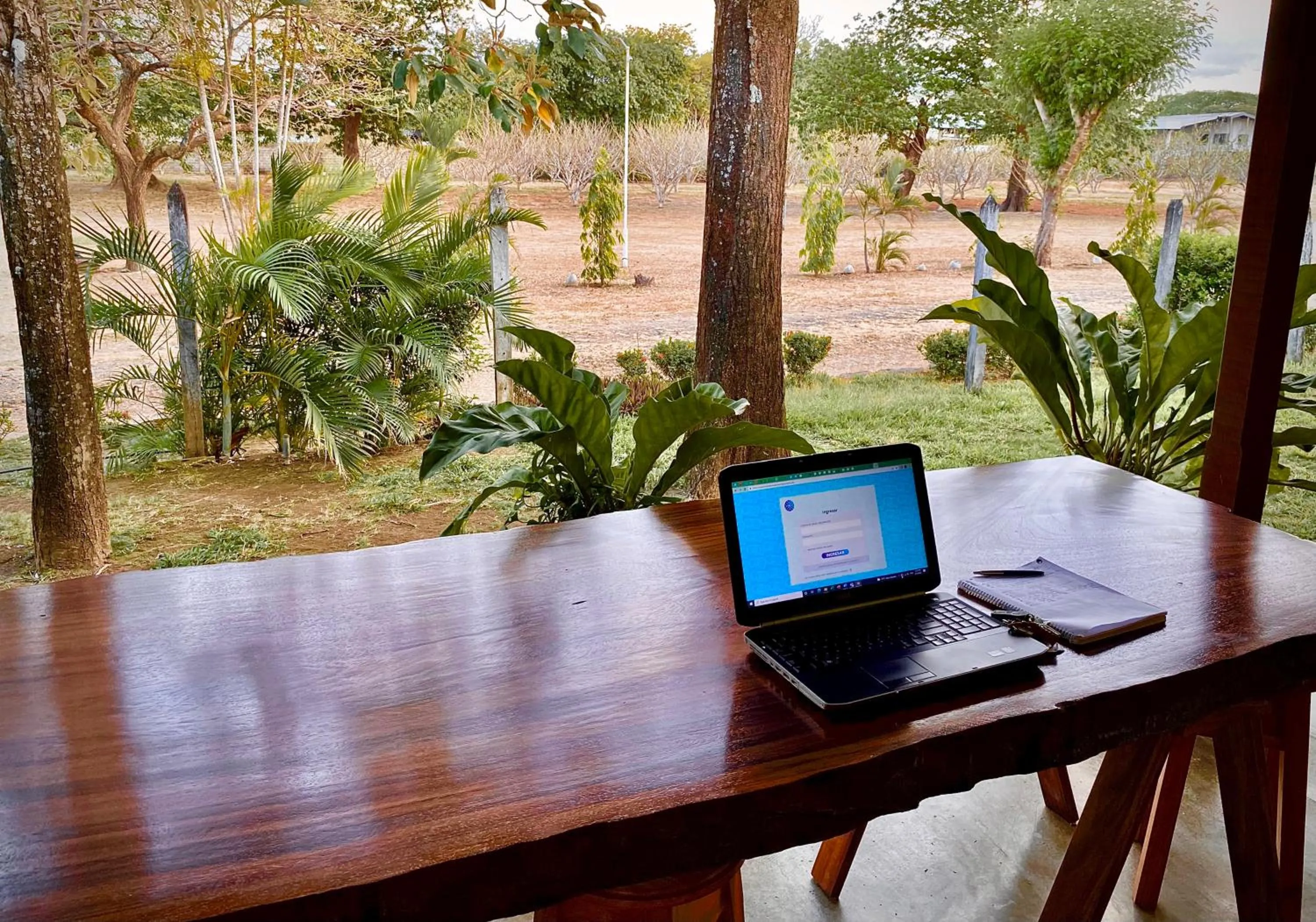 Garden in Hotel Del Aserradero