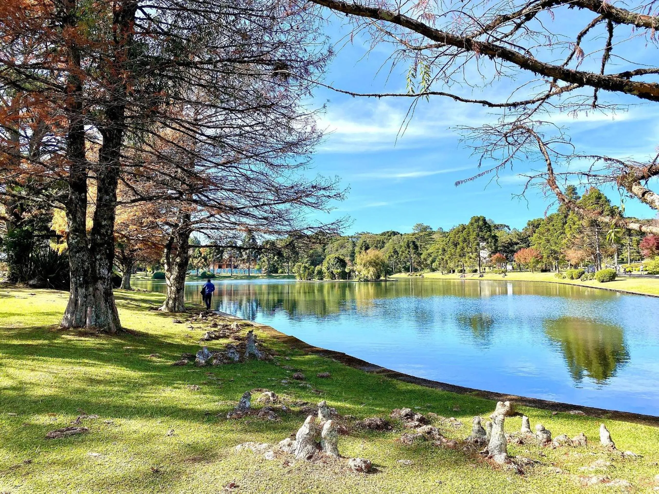 Lake view in Luxuoso Studio 2007 Laje de Pedra Gramado Canela